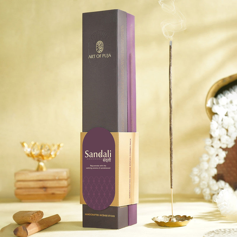 Wooden Festive Gift Box | Incense Stick & Incense Holder | Set of 2、mySite、camillekostekn