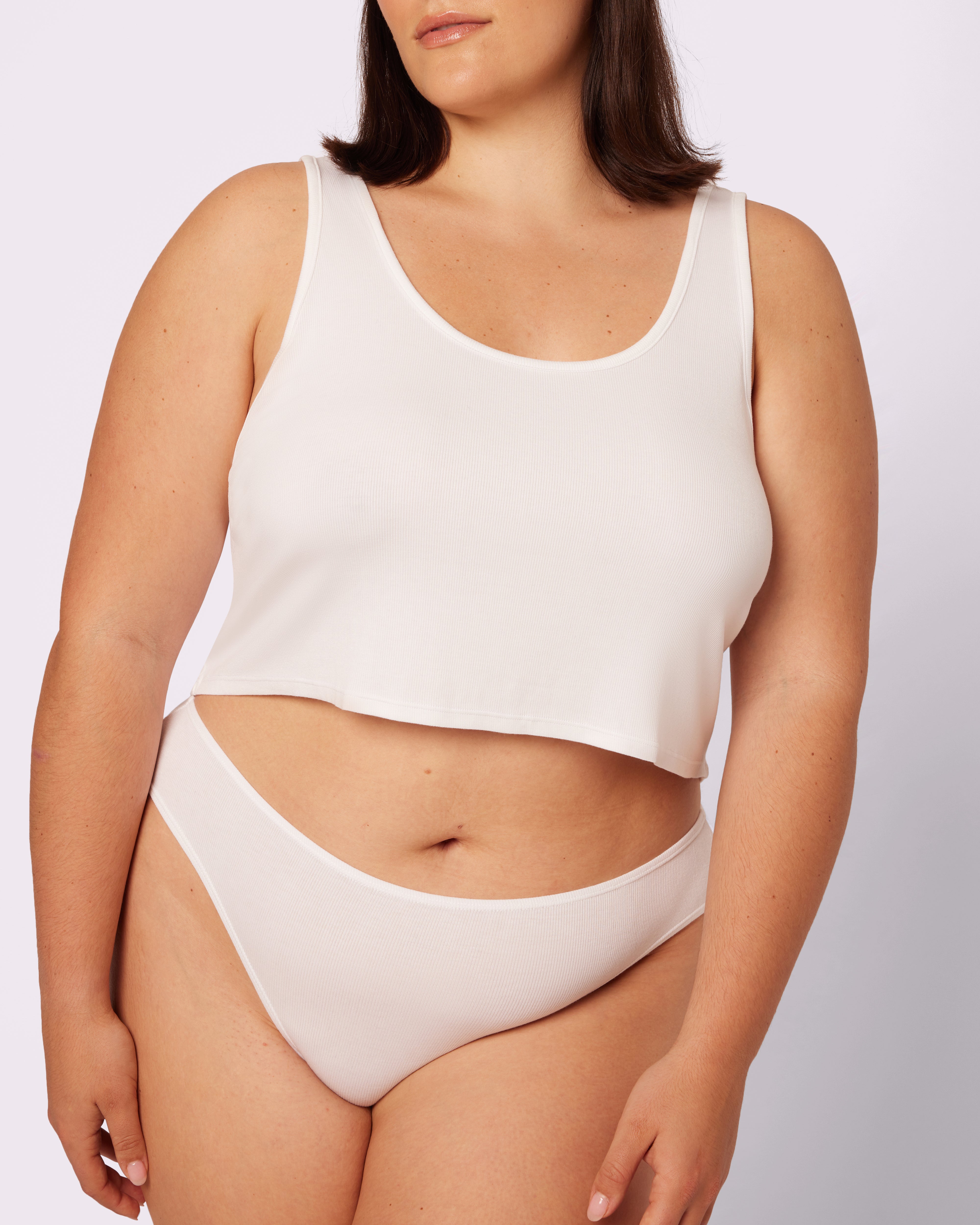 Perfect Rib Easy Crop Tank | Lush Rib | Archive (Glacier)、mySite、bengalsvssteelers