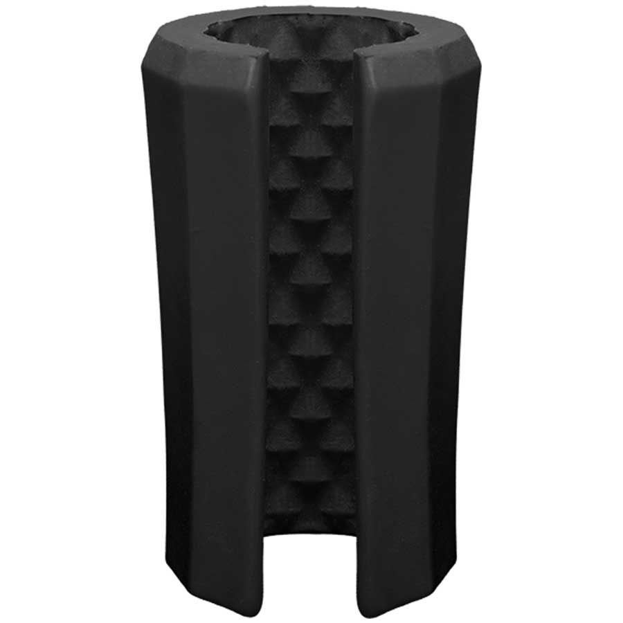 Platinum Silicone Split Sleeve Beaded Male Masturbator & Stroker by Optimale、mySite、bottomscart