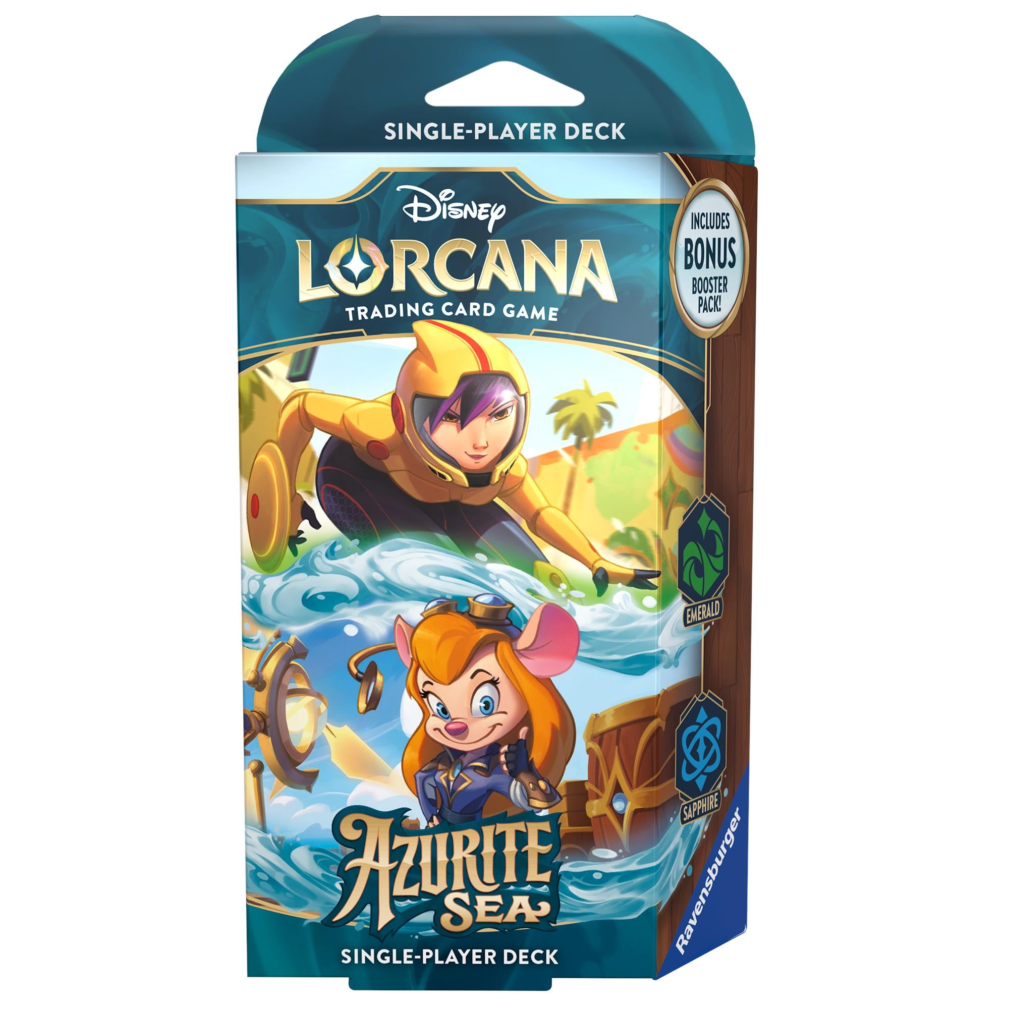 Disney Lorcana Trading Card Game - Azurite Sea Single-Player Deck、mySite、camillekostekn