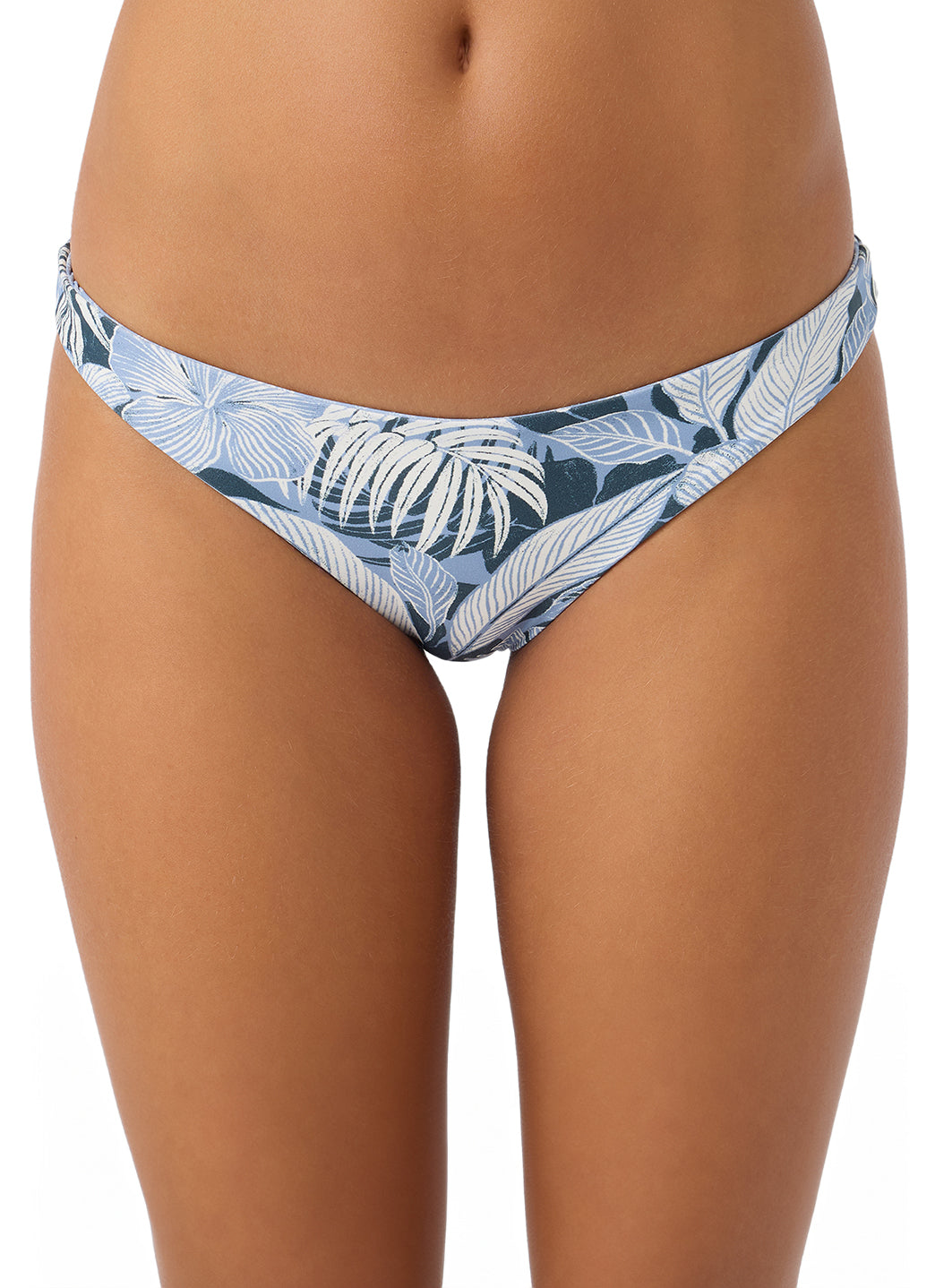 O'Neill Women's Palmetto Floral Stripe Rockley Revo Bikini Bottom、mySite、noshort