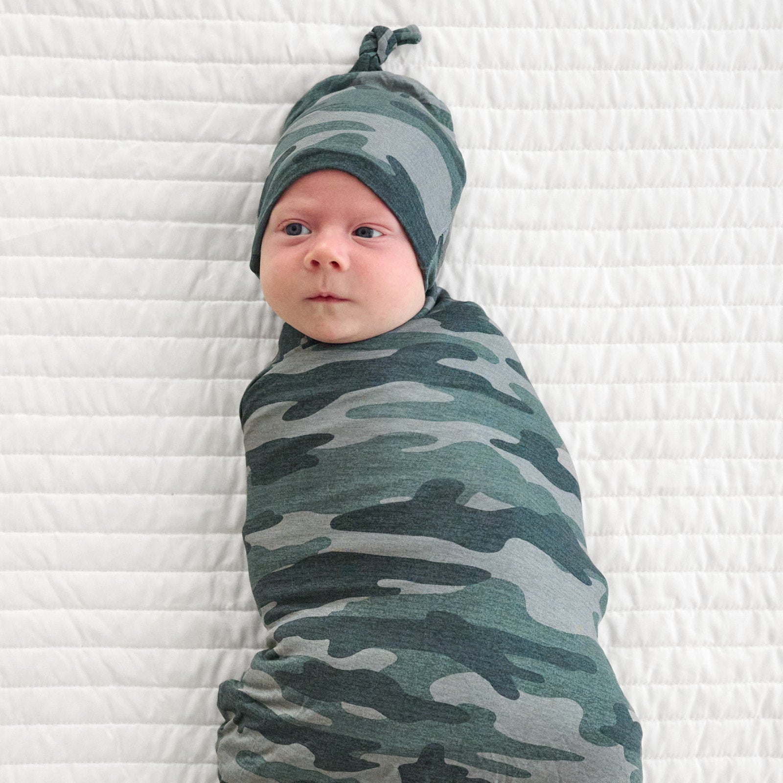  Vintage Camo Swaddle & Hat Set、mySite、layawaytickets