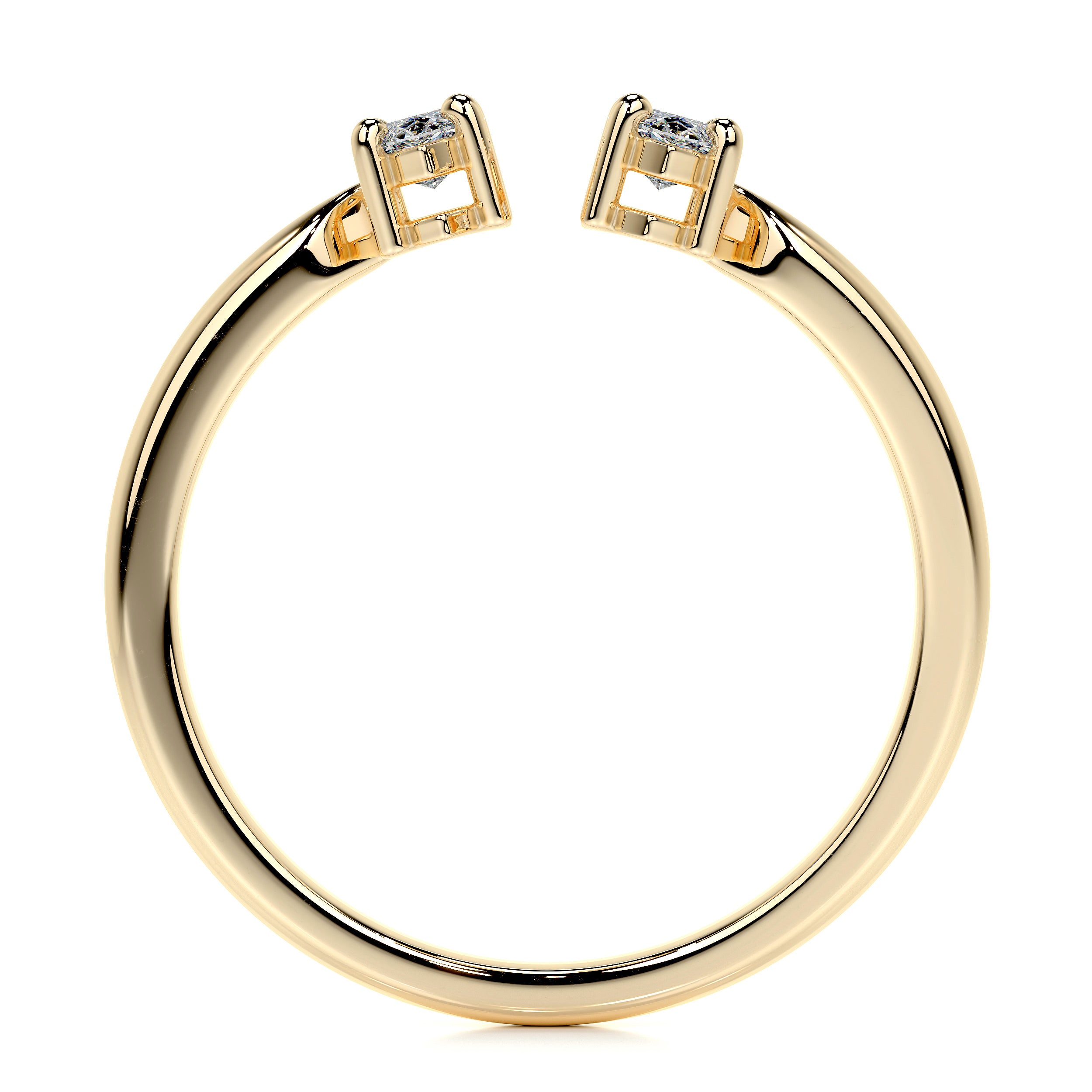 Celine Lab Grown Fashion Ring (0.36 Carat) -18K Yellow Gold、mySite、hinf8tx79