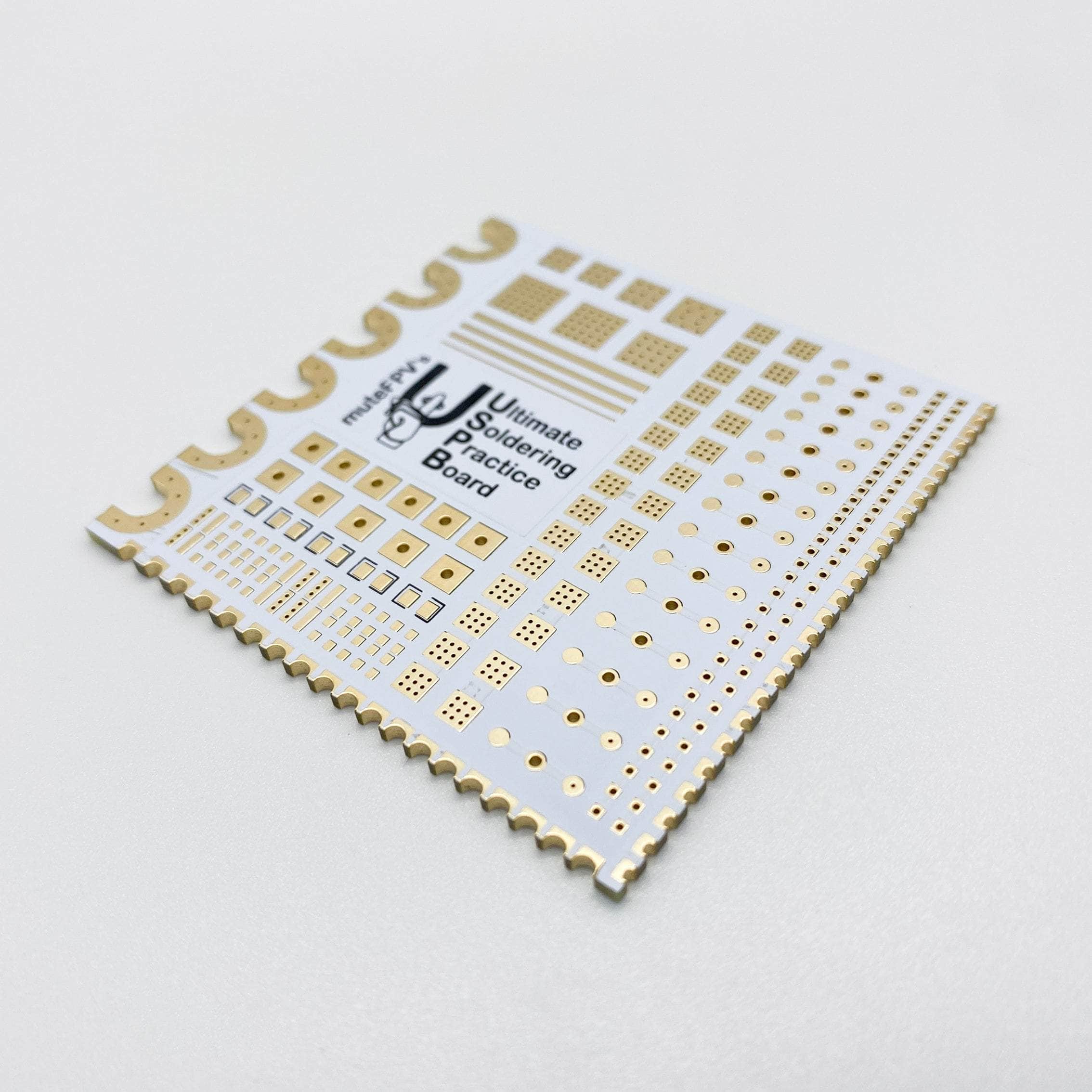  NewBeeDrone & MuteFPV Ultimate Soldering Practice Board、mySite、merchandisen