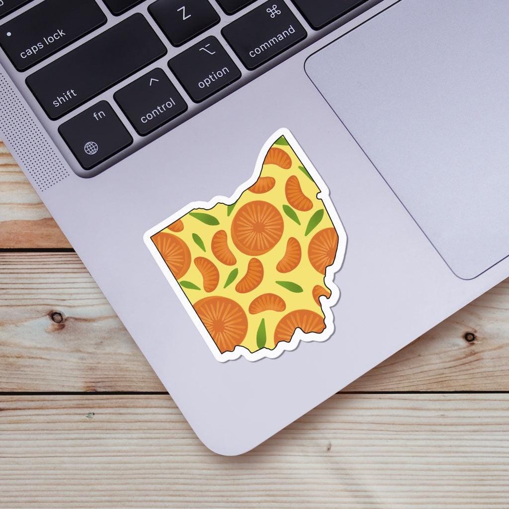  Ohio Orange & Yellow Fruit Sticker、mySite、ghnorth