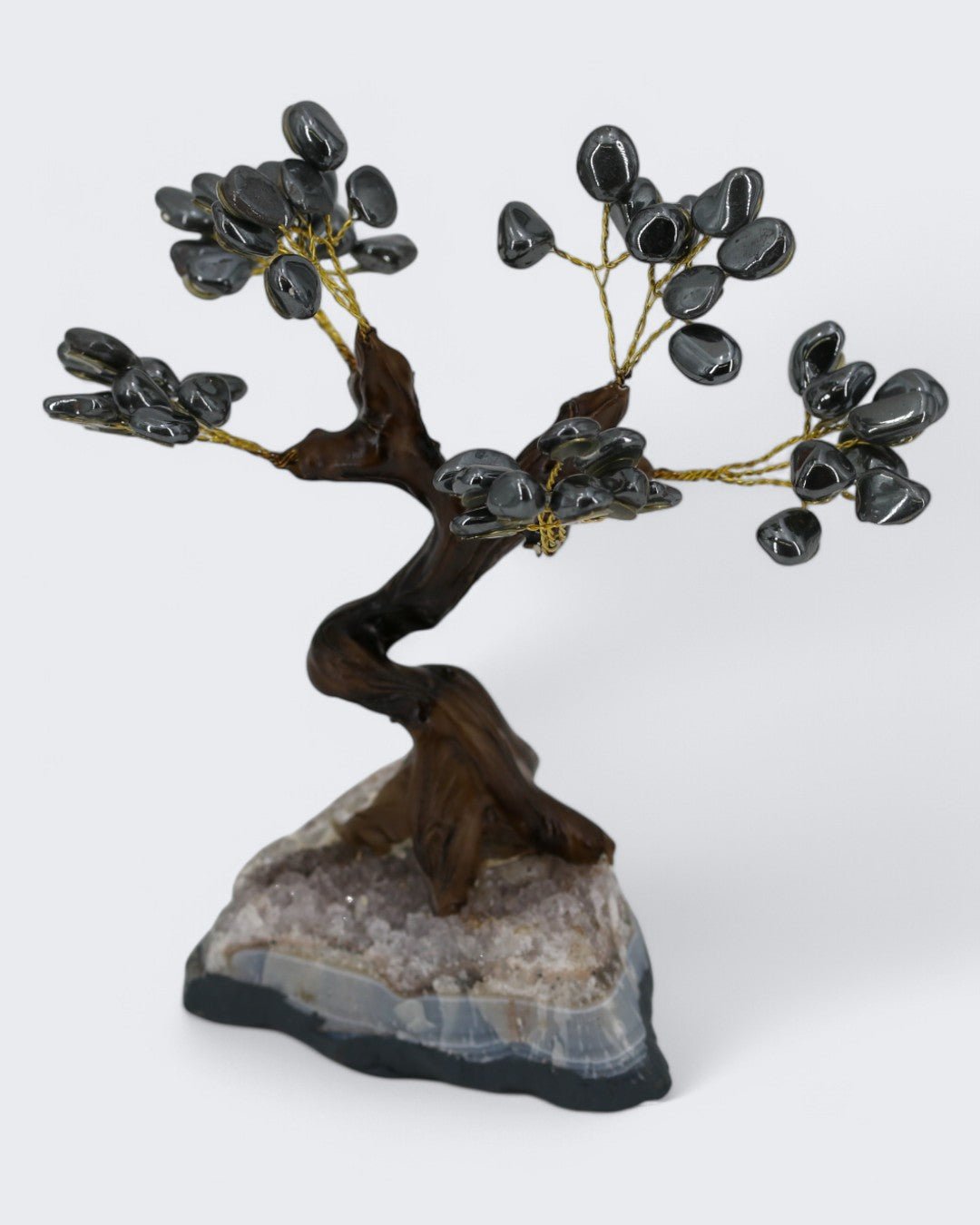 Hematite Gemstone Bonsai Tree – Grounding & Protective Energy、mySite、topwebapps