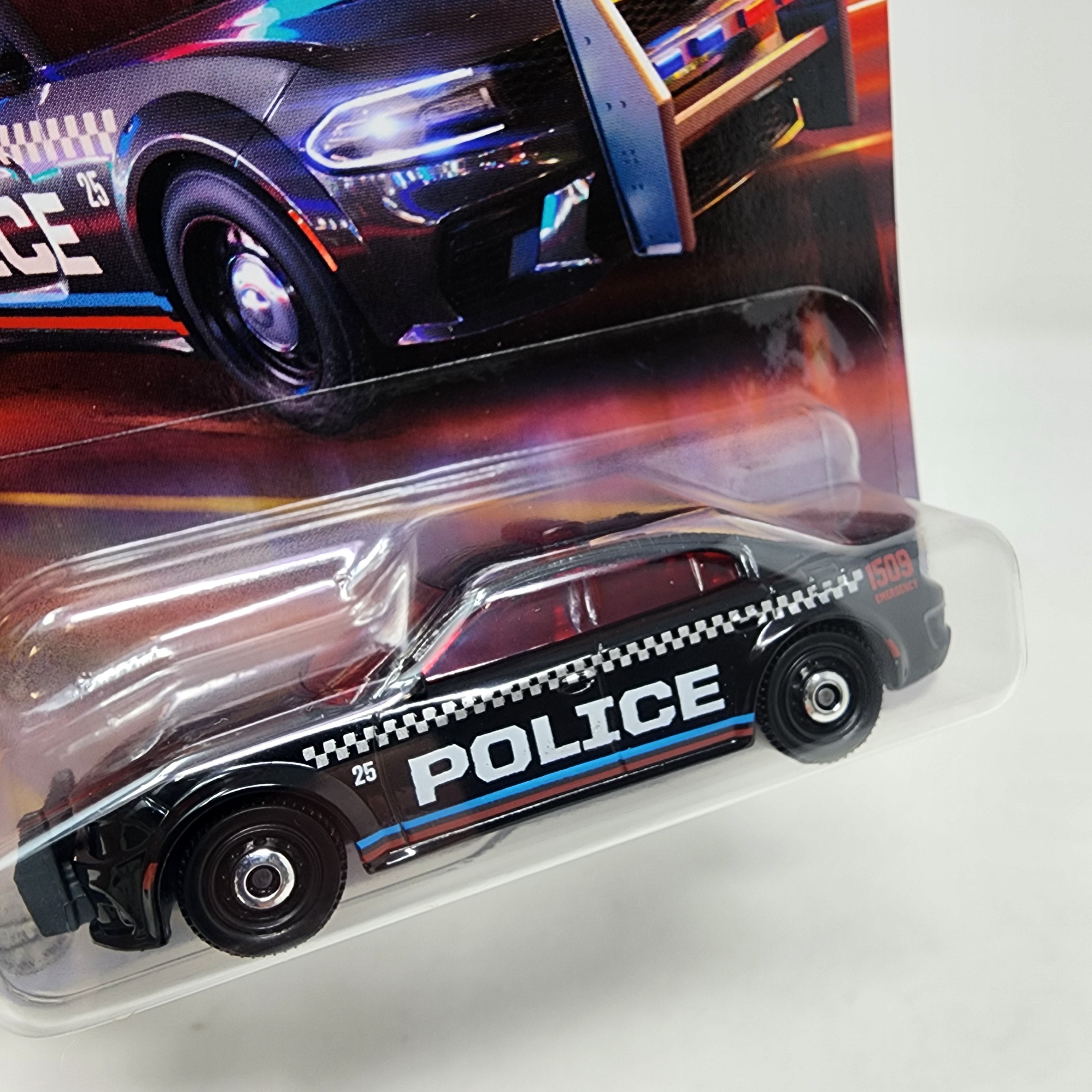 2023 Dodge Charger Pursuit #37 * Black * 2025 Matchbox Basic Case B、mySite、hgirdovlk