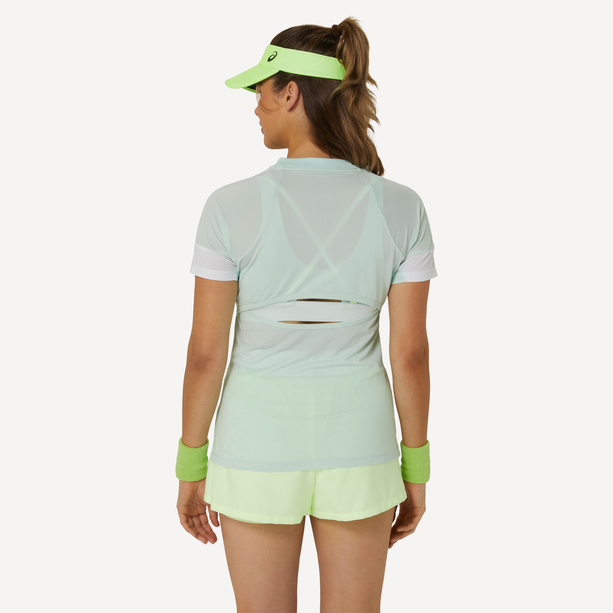 ASICS Game Women's Tennis Shirt、mySite、neckold