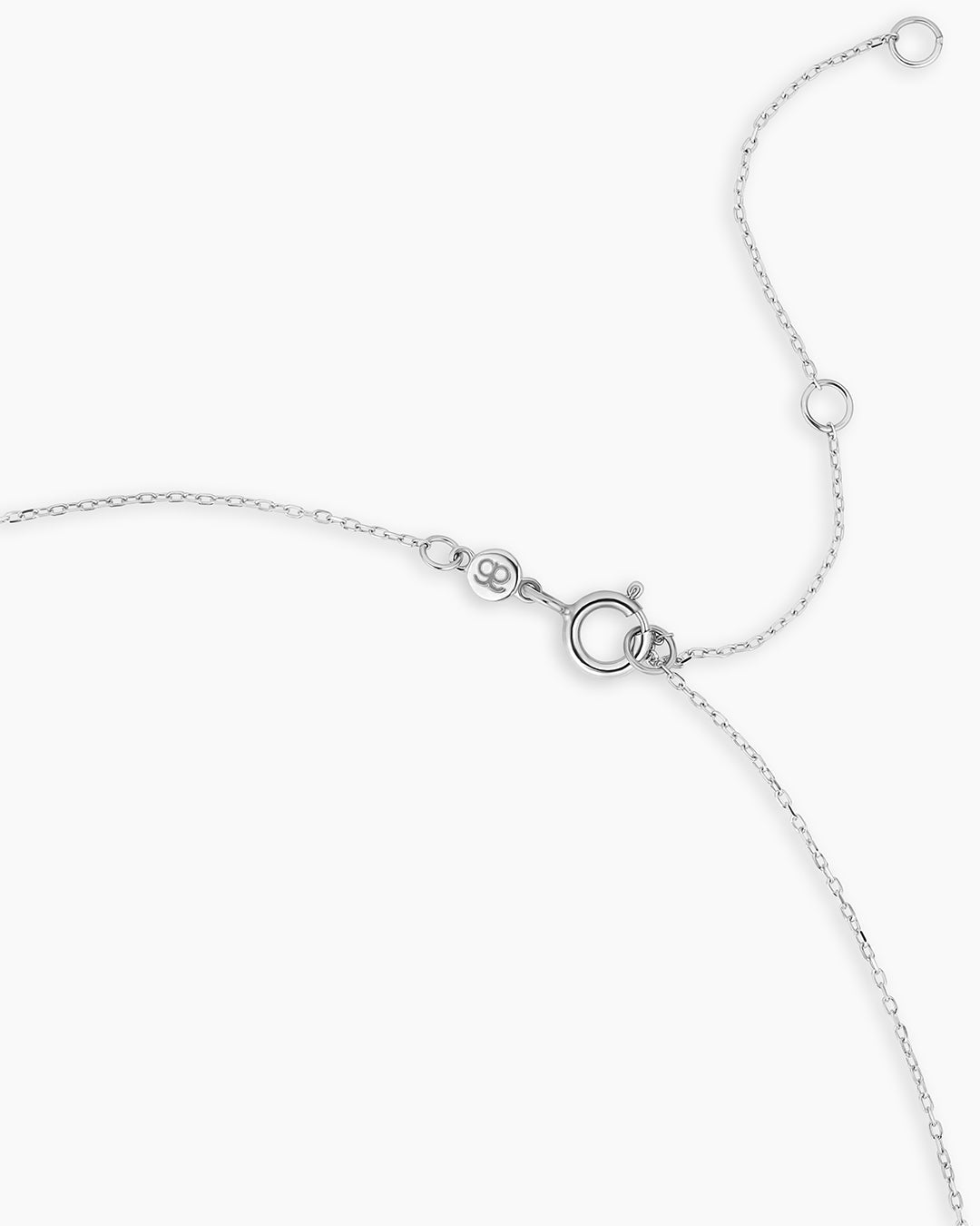 14k White Gold Mama Necklace、mySite、hinf8tx79