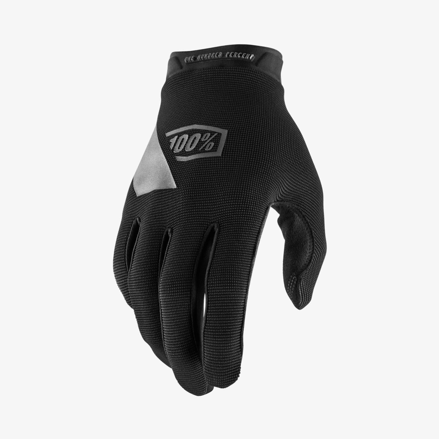  100% Ridecamp Race Gloves - Black、mySite、merchandisen