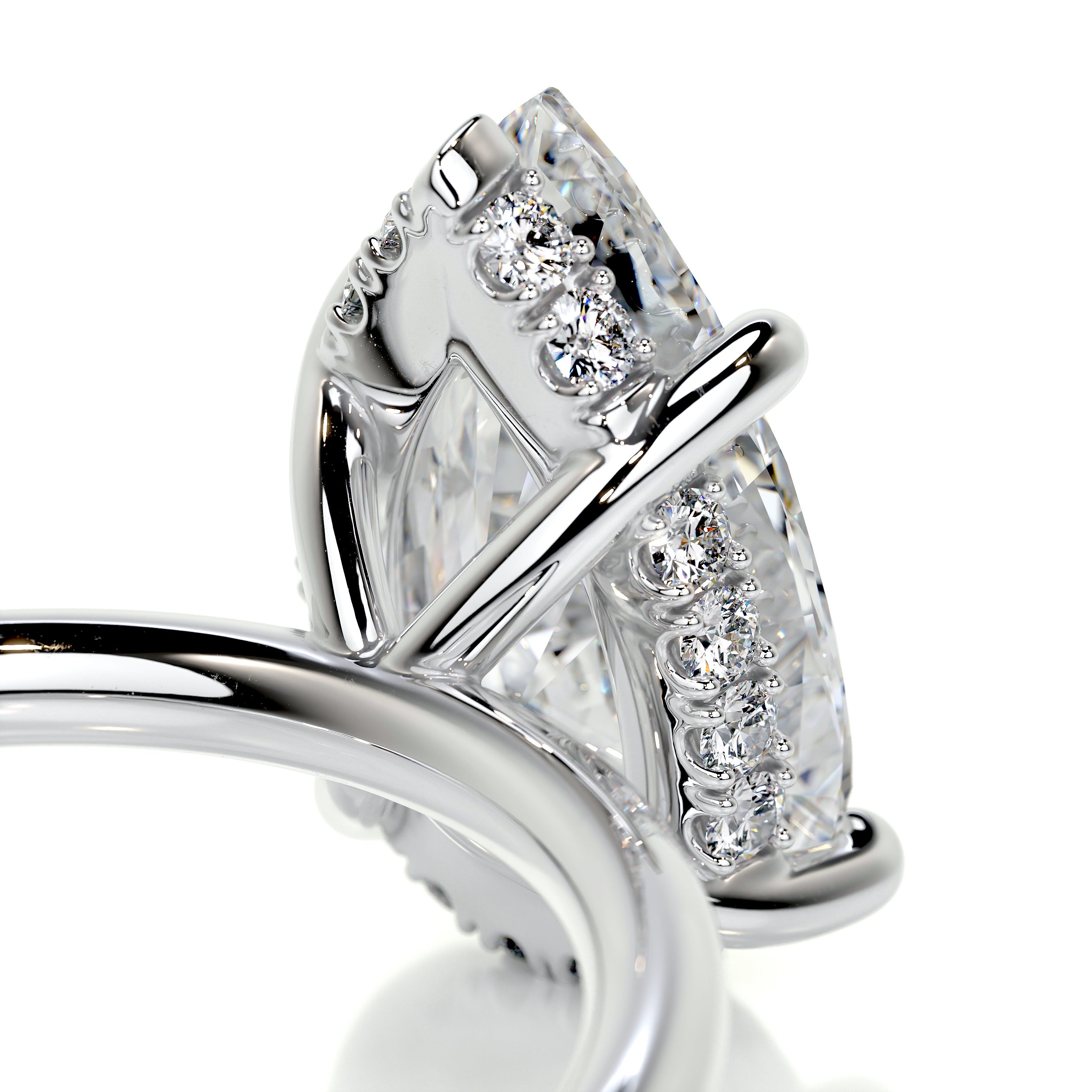 Willow Diamond Engagement Ring -18K White Gold、mySite、hinf8tx79