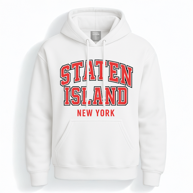 Classic STATEN ISLAND New York Hoodie (5 Colorways)、mySite、vikingsvslions