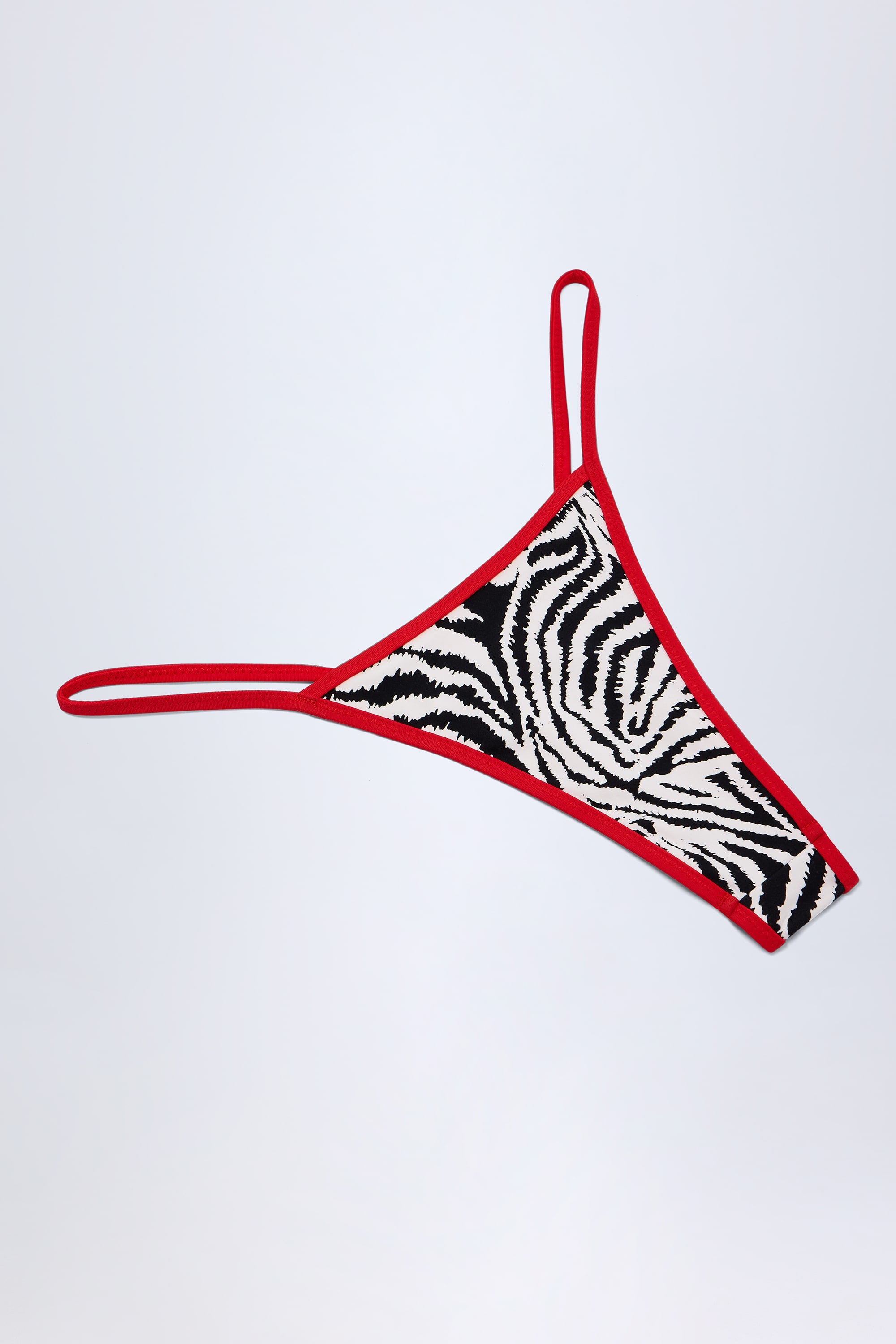  Reversible Thong Bikini Bottoms in Zebra Print、mySite、sugarbowlscore
