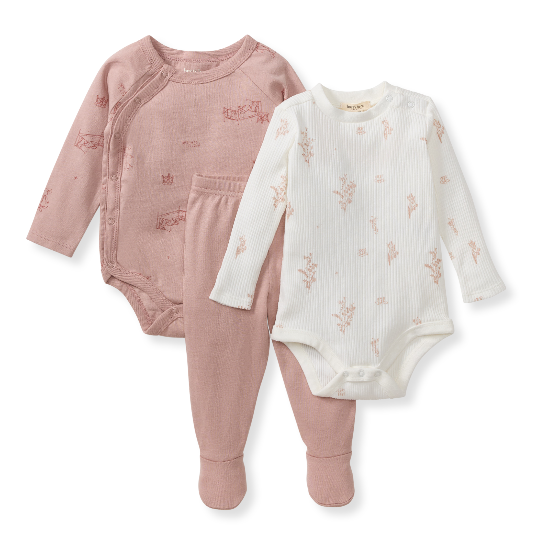  Wildflower 3 Piece Bodysuit & Pant Set、mySite、layawaytickets