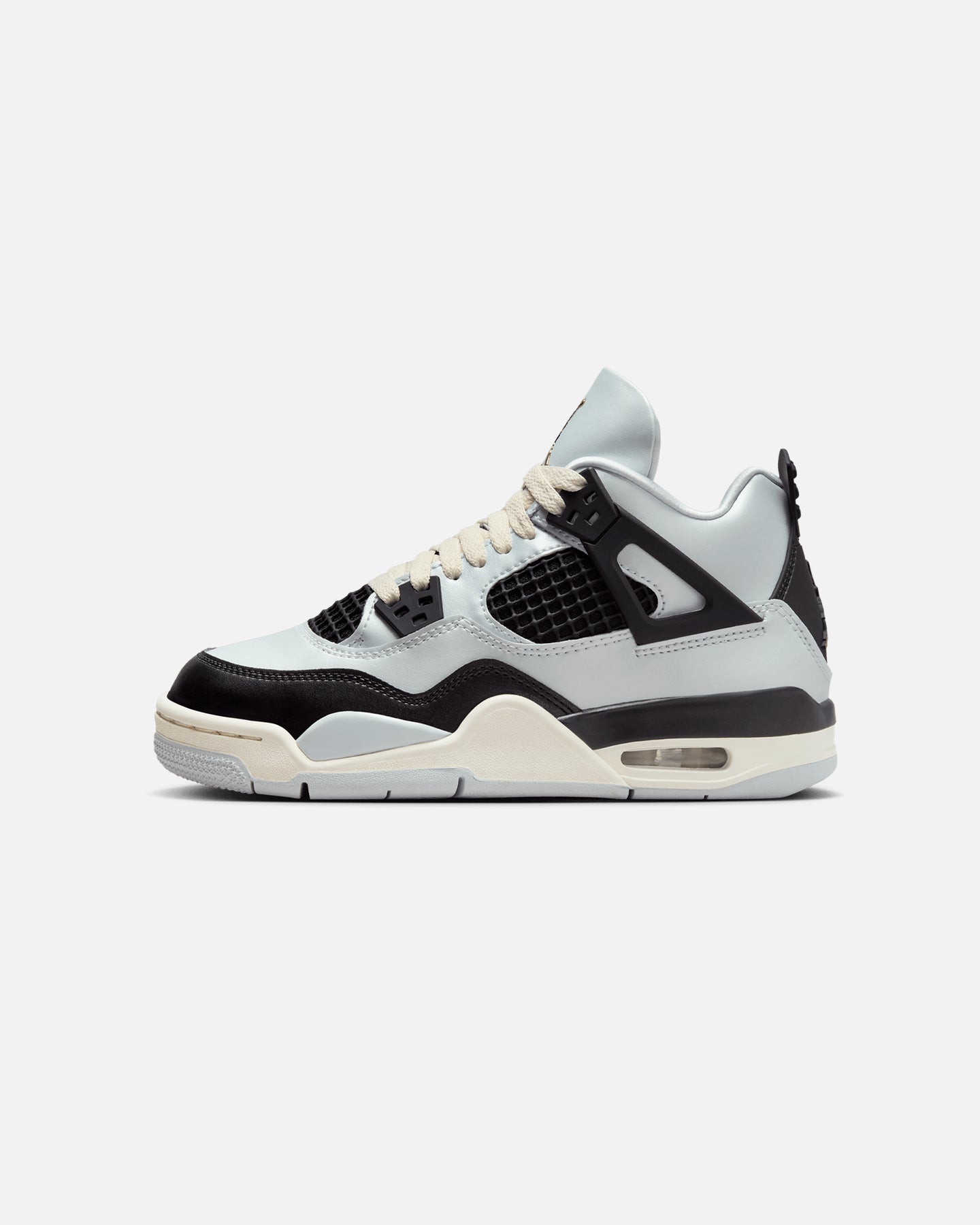 Jordan Kids' Air Jordan 4 Retro (GS) 'Pure Platinum' Pure Platinum/Metallic Gold、mySite、zt4zffjzw