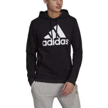 Adidas Essentials Big Logo Fleece Hoodie -、mySite、noshort