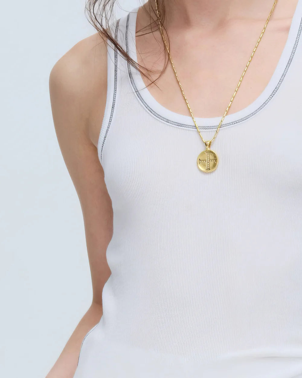 ATM Modal Rib Boy Tank, White、mySite、noshort