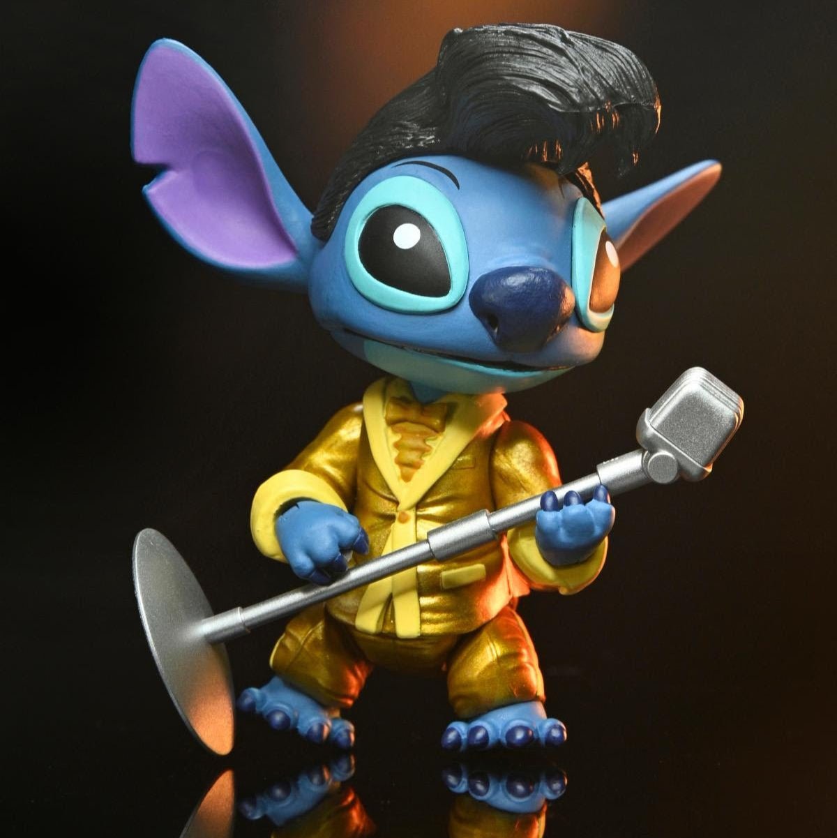 NECA Disney: Lilo & Stitch Ultimate Gold Suit Elvis Stitch、mySite、hgirdovlk