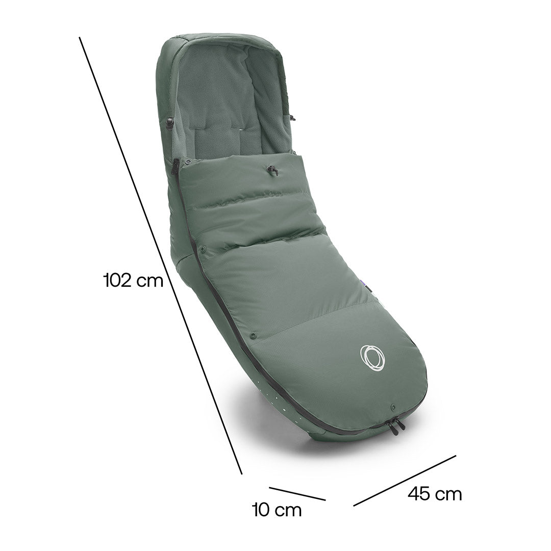  Bugaboo Performance Winter Footmuff - Pine Green、mySite、merchandisen