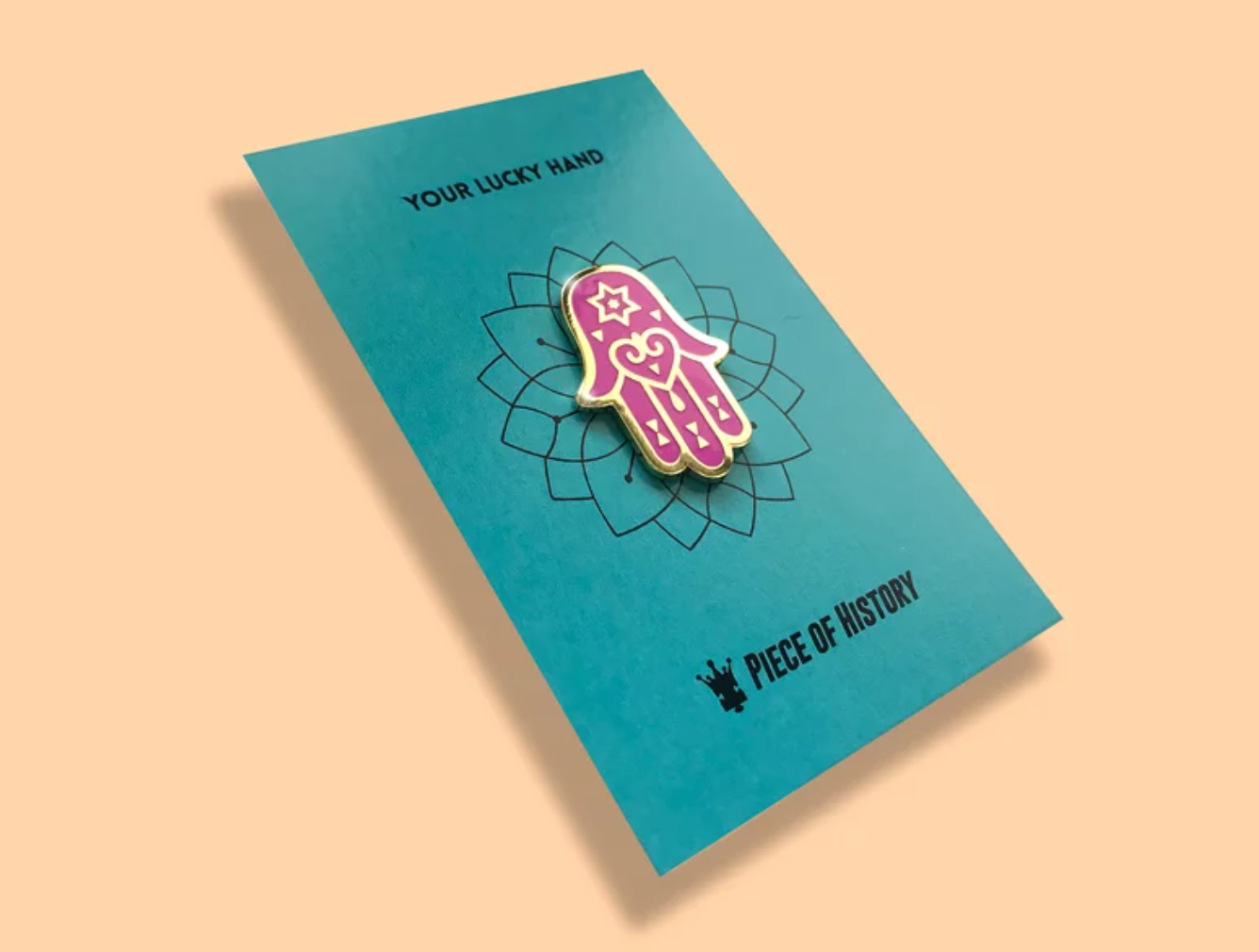 Hamsa Pin - Pink、mySite、topwebapps
