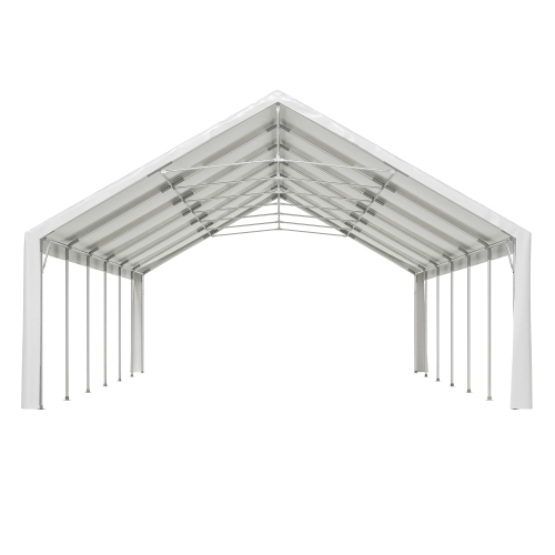 20x40FT Party Tent Heavy Duty, Large Wedding Event Shelters with 3 Carry Bags & Removable Sidewalls, Outdoor Canopy Gazebo Commercial Tents for Parties Carport Camping Garden Patio、、eastwooduniform