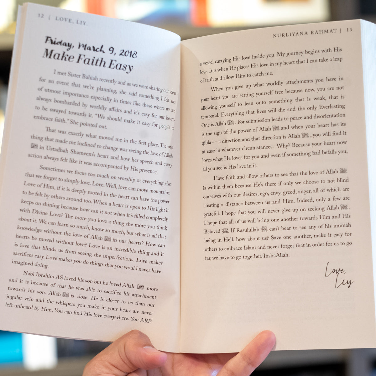 Love, Liy: A Compilation of Letters、mySite、topwebapps