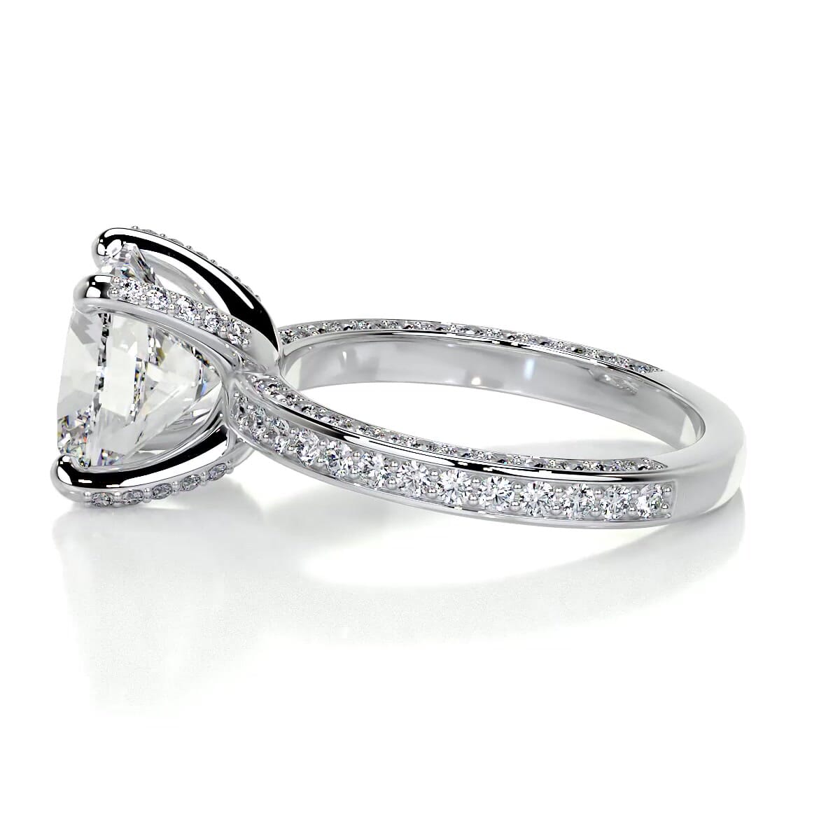 Lyric Lab Grown Diamond Ring -Platinum、mySite、hinf8tx79