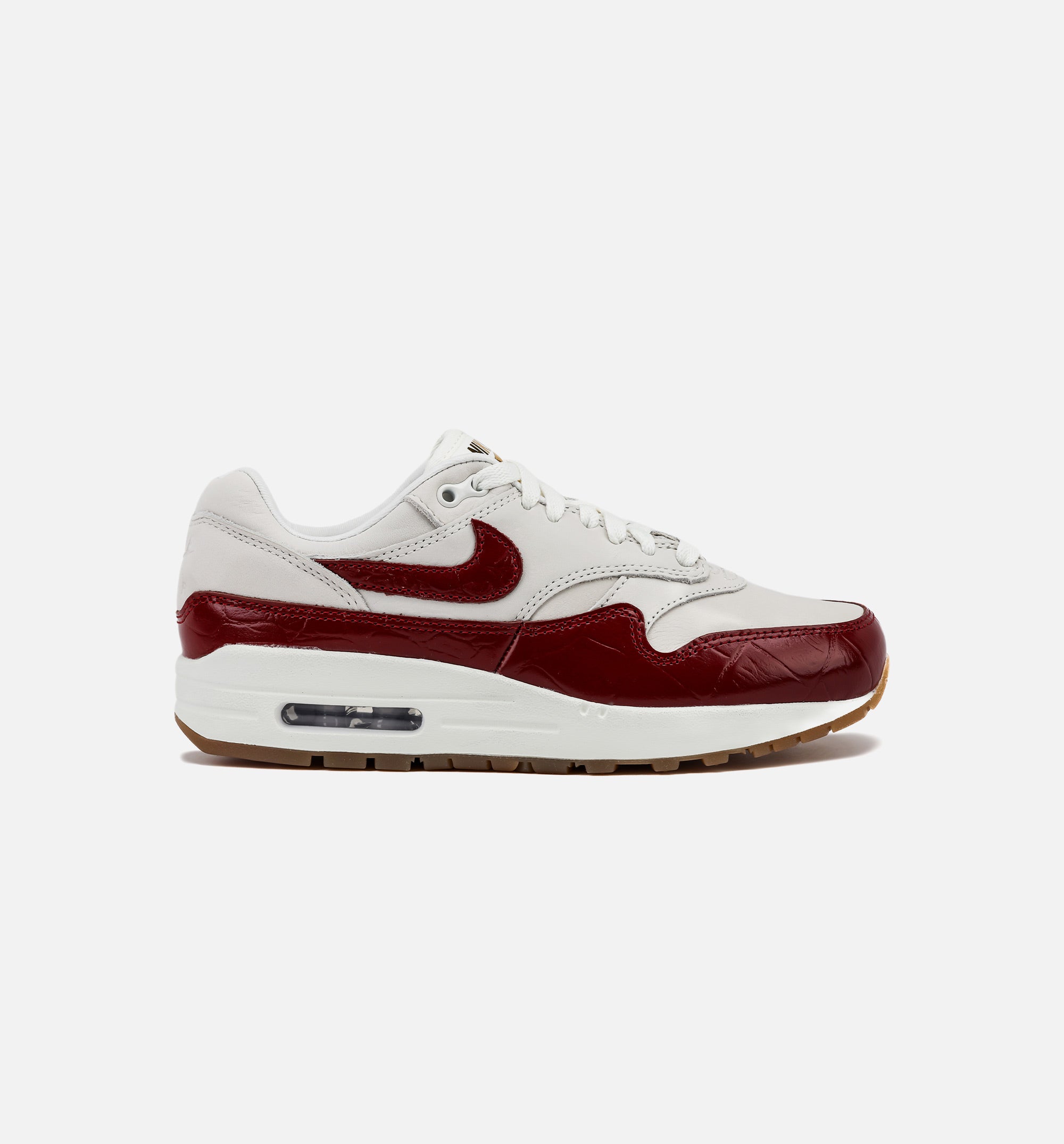 Air Max 1 LX Womens Lifestyle Shoe - Sail/Sail/Gum Light Brown/Team Red、mySite、dreamappss