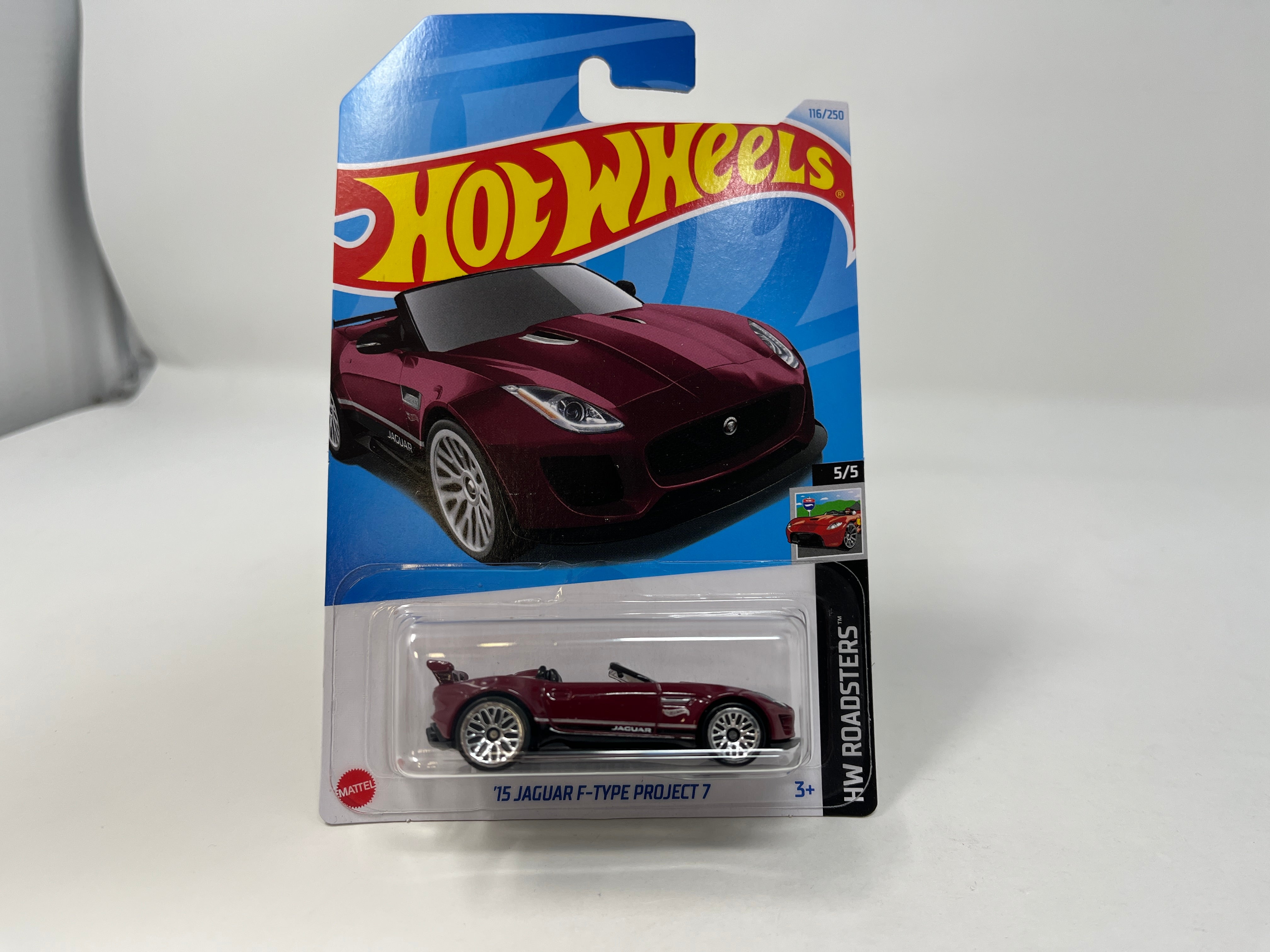 '15 Jaguar F-type Project 7 #116 * Burgundy * 2024 Hot Wheels Case L、mySite、hgirdovlk