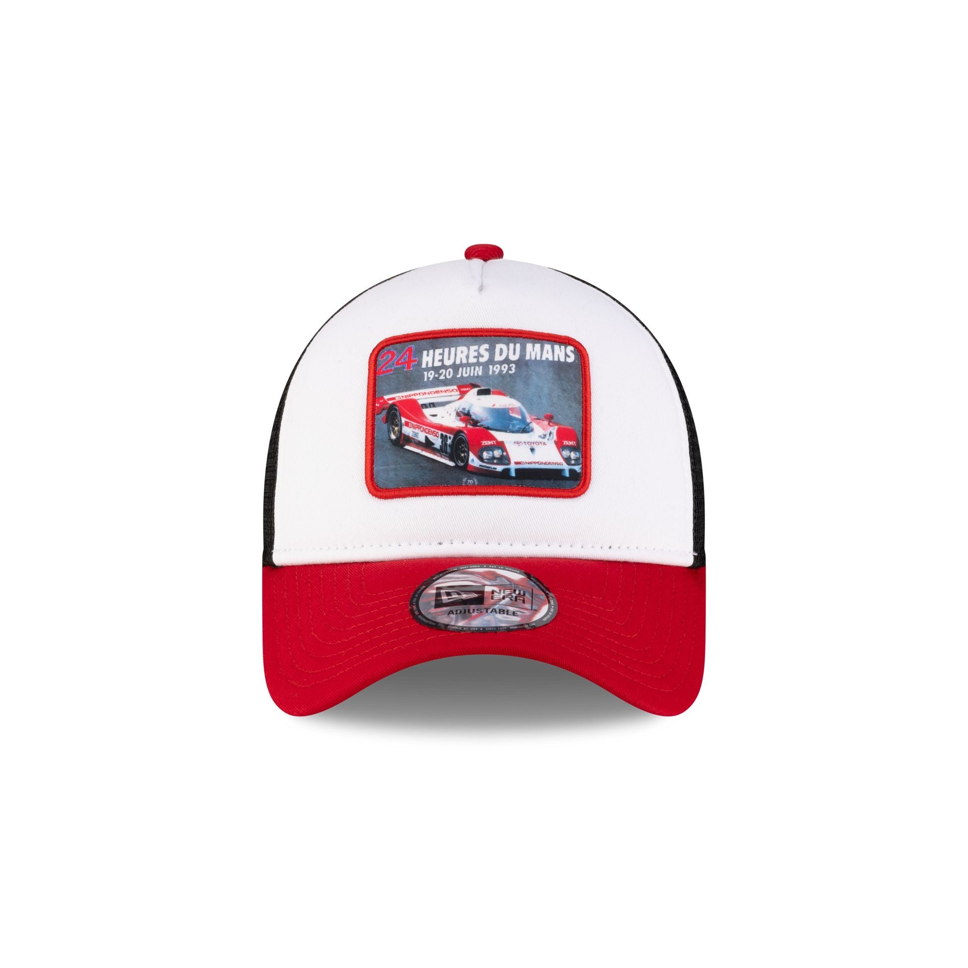 24 Hours of Le Mans Patch Red 9FORTY A-Frame Trucker Hat、mySite、vikingsvslions