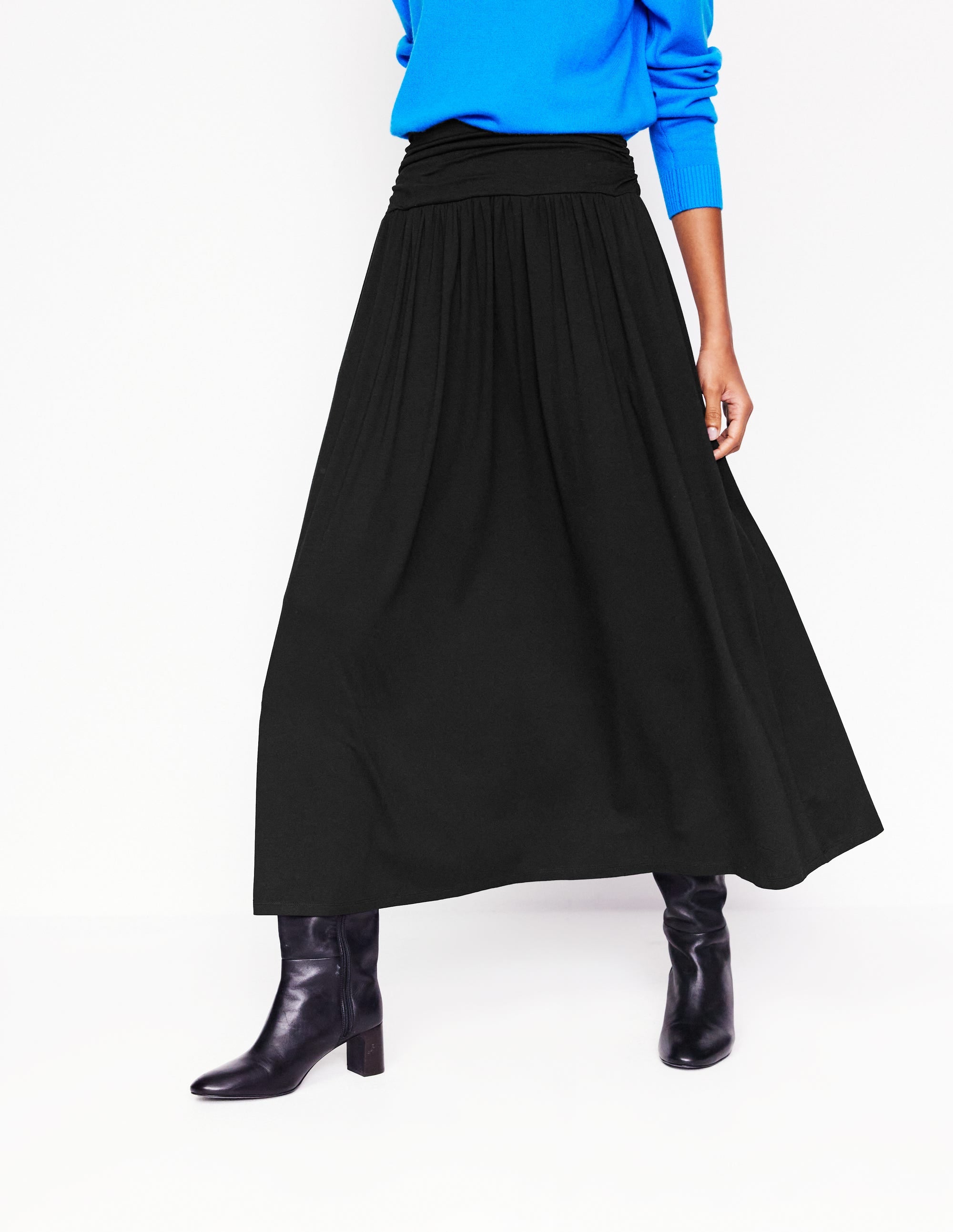  Rosaline Jersey Skirt-Black、mySite、ashleygrahame
