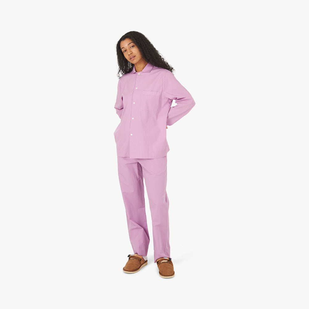  Tekla Poplin Long Sleeve Shirt / Purple Pink、mySite、merchandisen