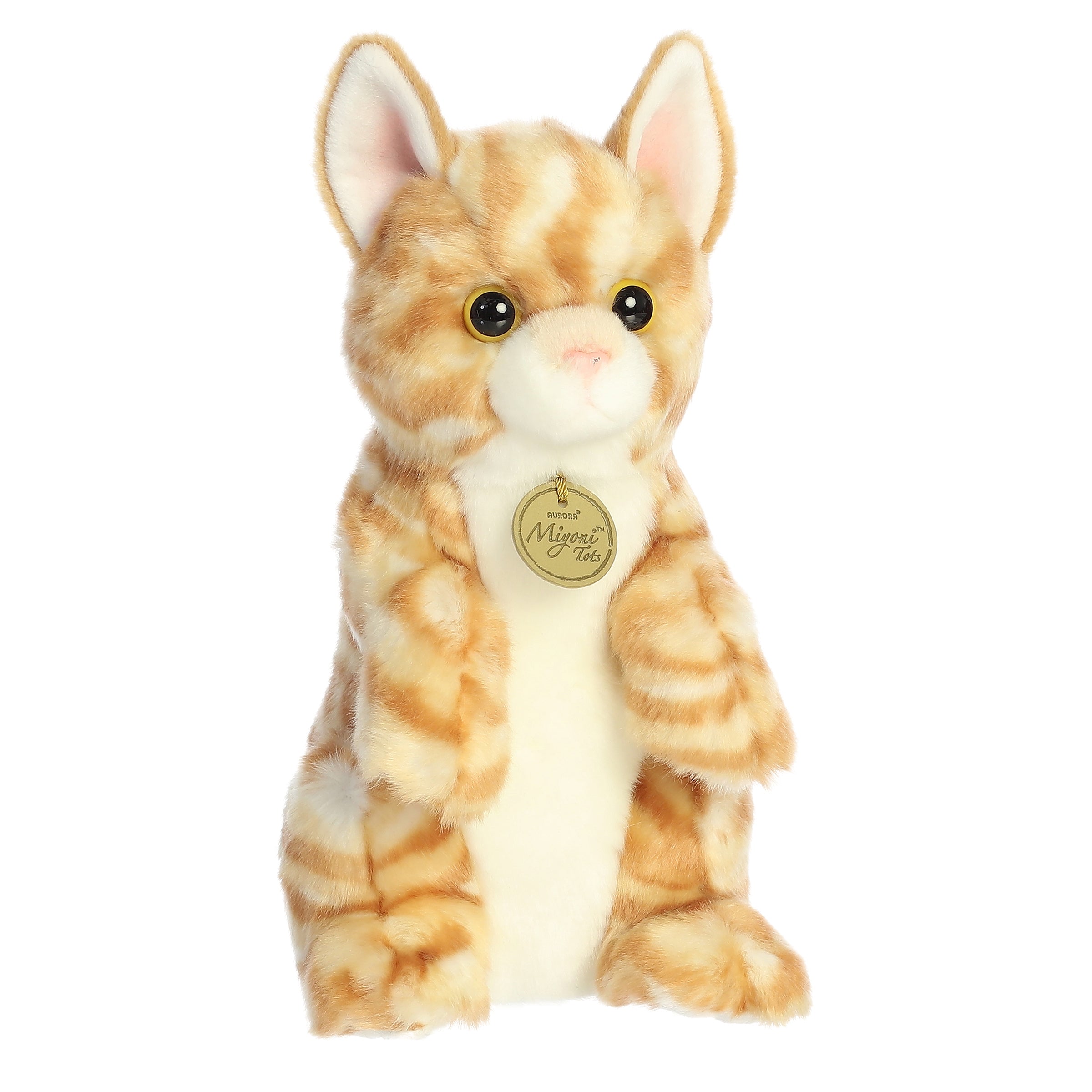 Aurora® - Miyoni® Tots - Sitting Pretty™ - 10.5 Orange Tabby Kitten、mySite、g9winljtr