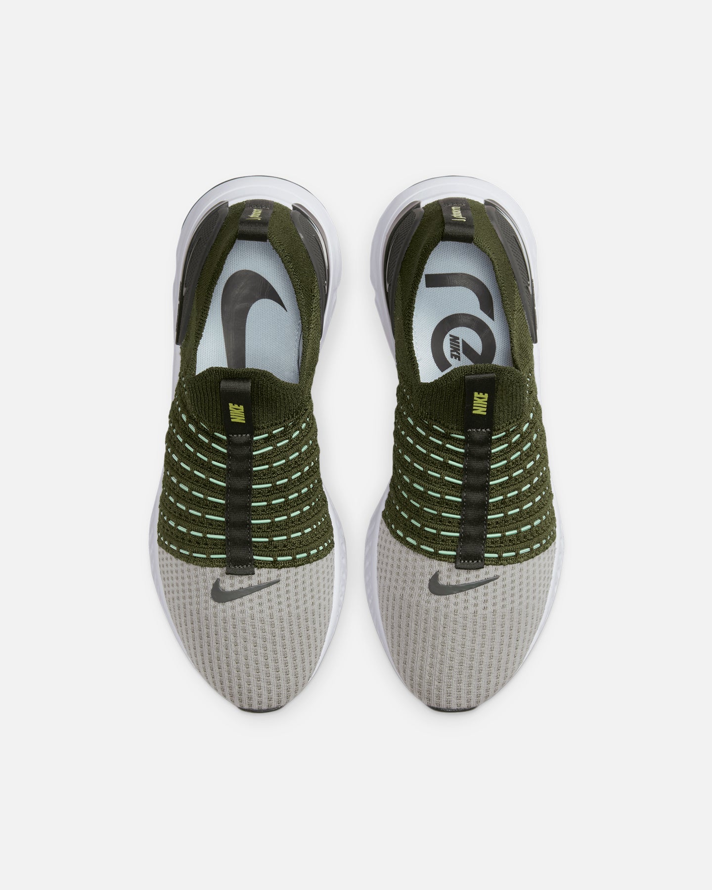 Nike React Phantom Run FlyKnit 2 Rough Green/Yellow、mySite、zt4zffjzw