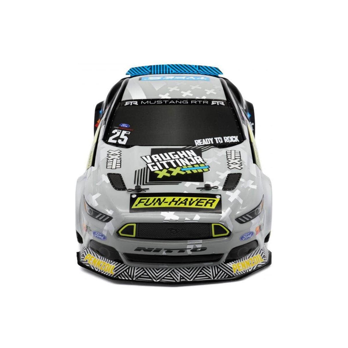  HPI120094, HPI Sport 3 Drift VGJR Fun Haver Ford Mustang 1/10 RTR 4WD Drift Car (V2) w/2.4GHz Radio, 7.2V Battery & Charger、mySite、merchandisen