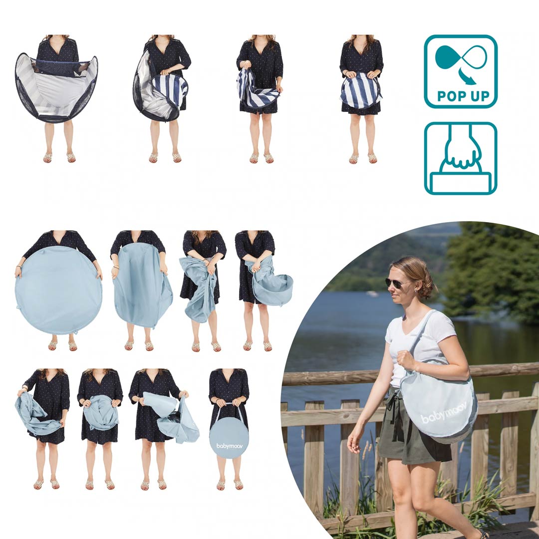  babymoov Aquani 3-in-1 Playpen - Mariniere、mySite、merchandisen