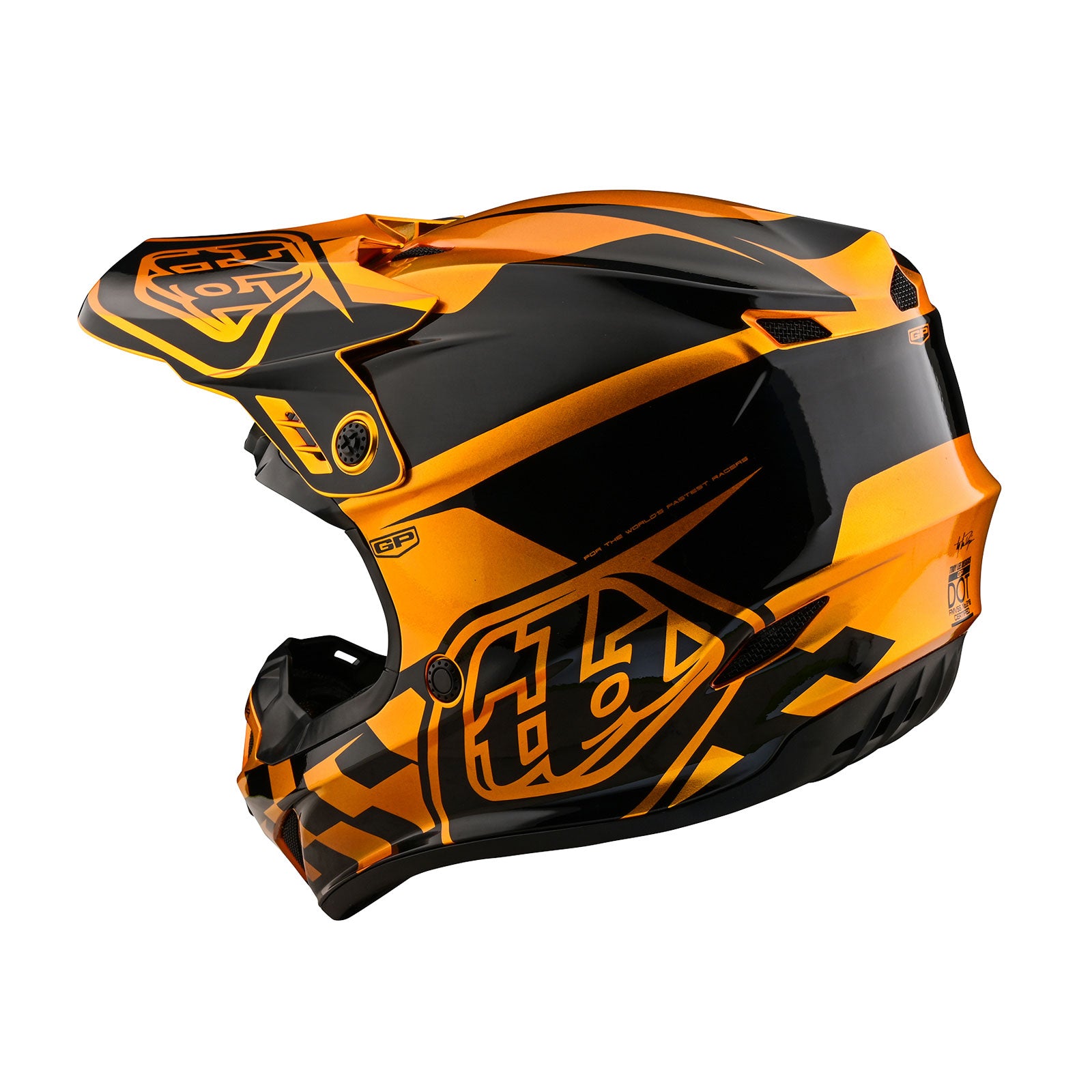 Youth GP Helmet Check Up Gold / Black、mySite、dreamappss