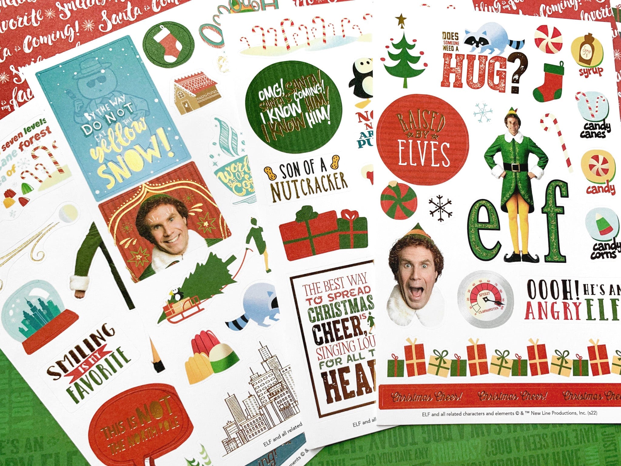  Sticker Pack - Buddy the Elf、mySite、ghnorth
