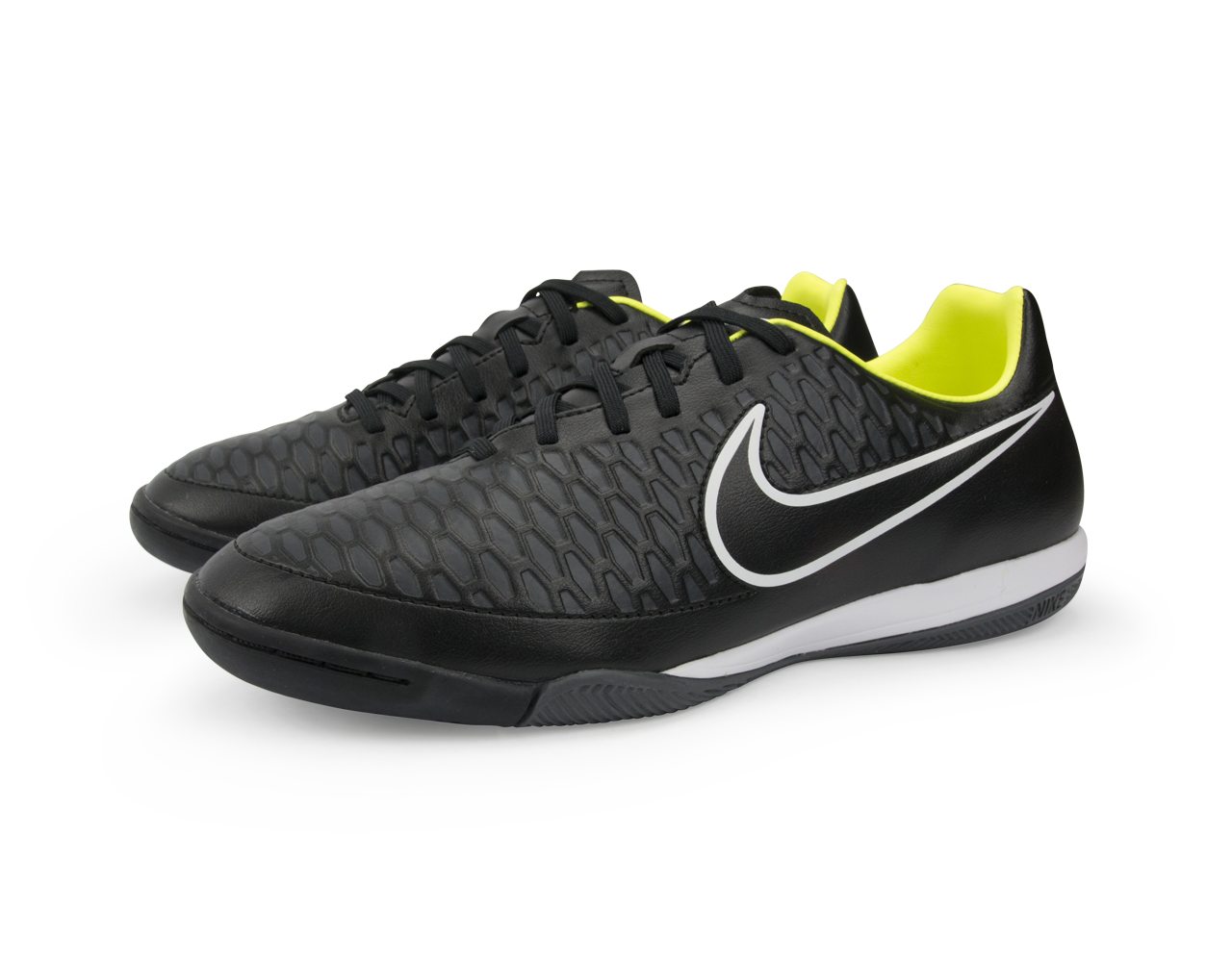 Nike Men's Magista Onda Indoor Soccer Shoes Black/Black/Volt/White、mySite、noshort