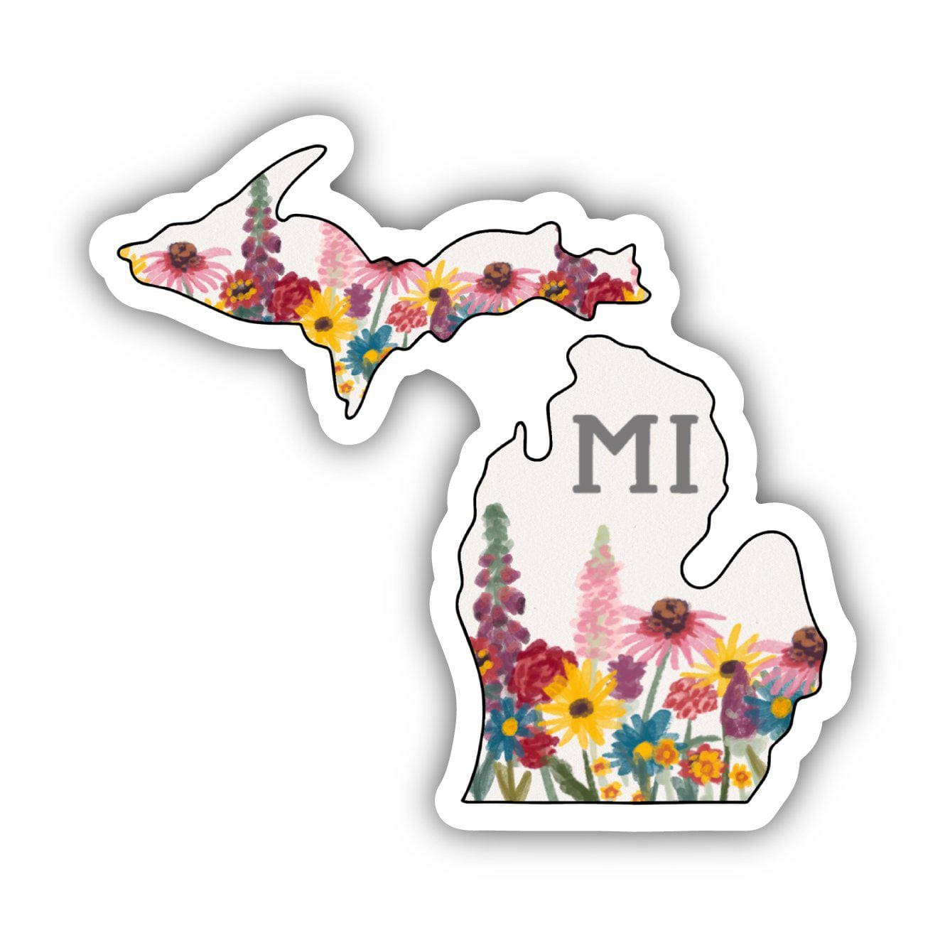  Michigan Painterly Pattern Sticker、mySite、elrpsem3k