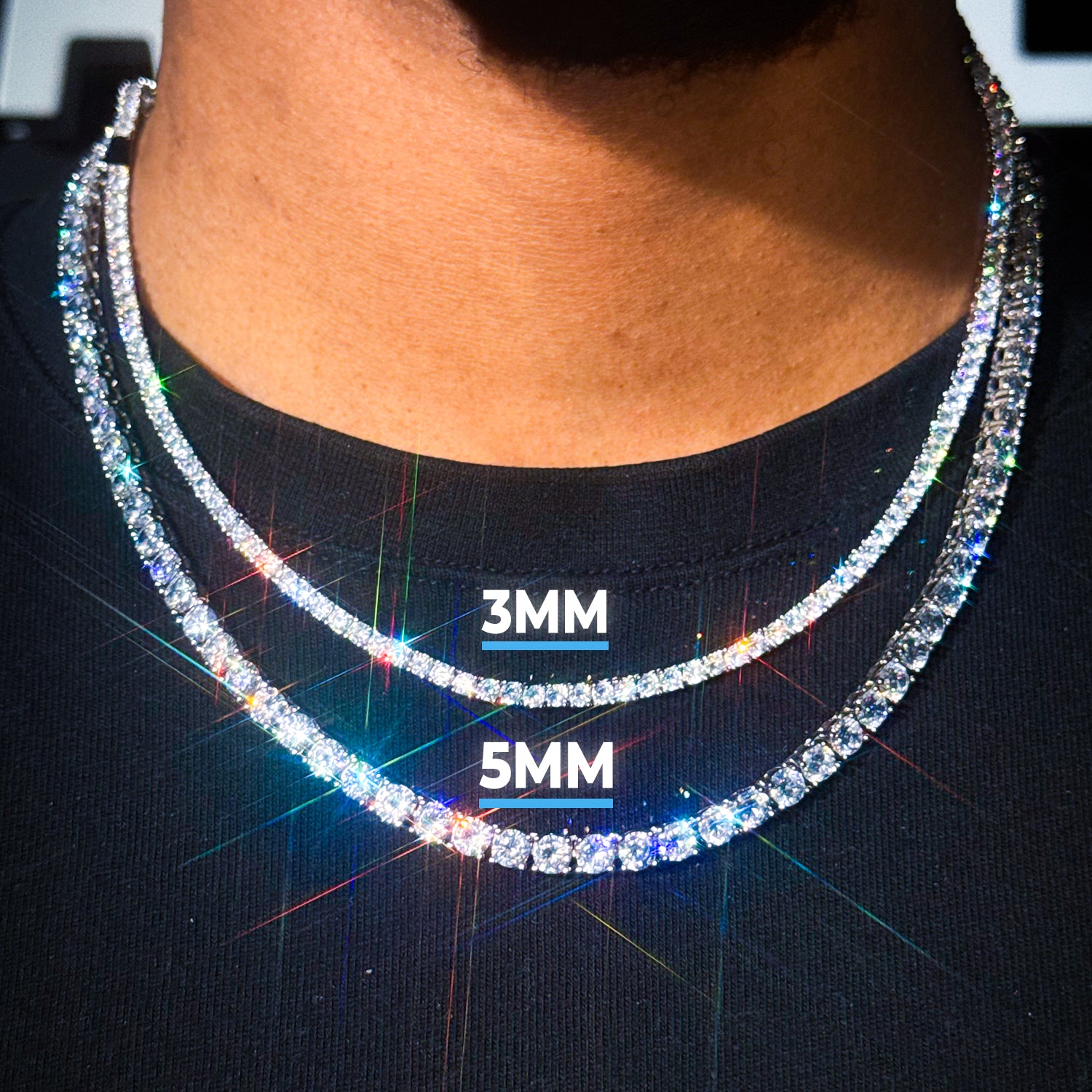 VVS Tennis Chain 14K Gold (ALL SIZES)、mySite、hinf8tx79