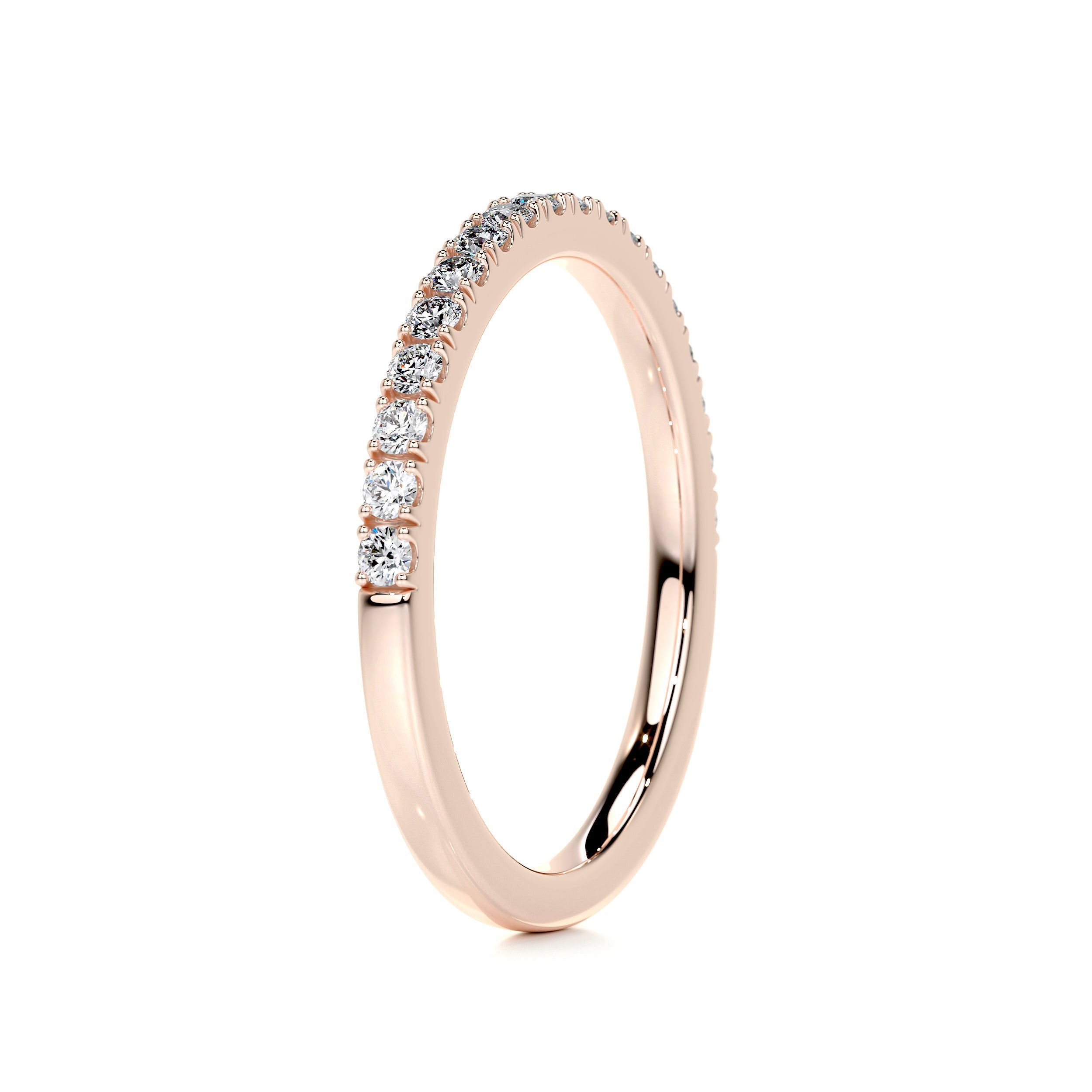 Stephanie Diamond Wedding Ring (0.3 Carat) - 14K Rose Gold (RTS)、mySite、hinf8tx79