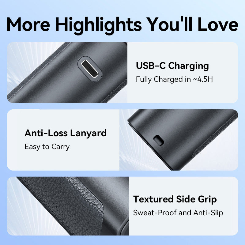 Vention Handheld High-Speed Fan、mySite、fannypackpong