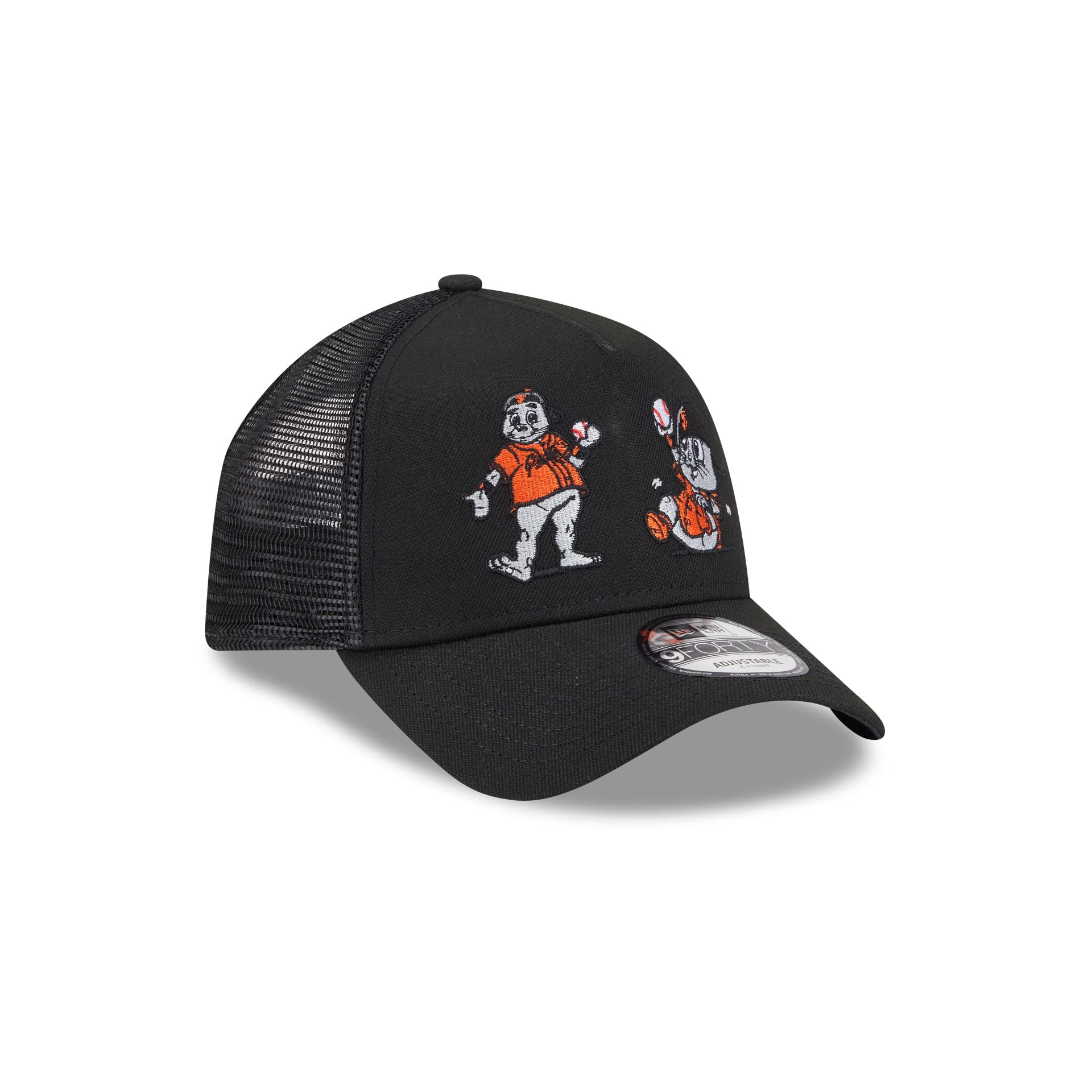 San Francisco Giants Generation Mascots 9FORTY A-Frame Trucker Hat、mySite、vikingsvslions