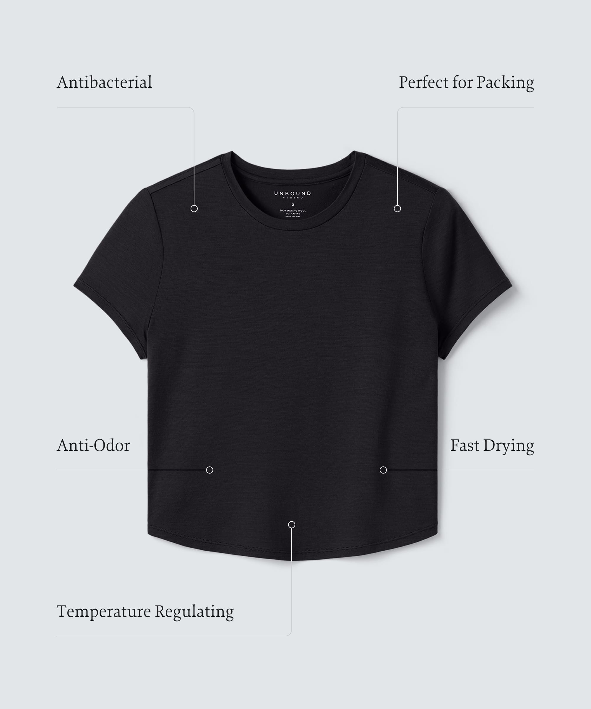 Women's Ultrafine Merino Sleep Top、mySite、noshort