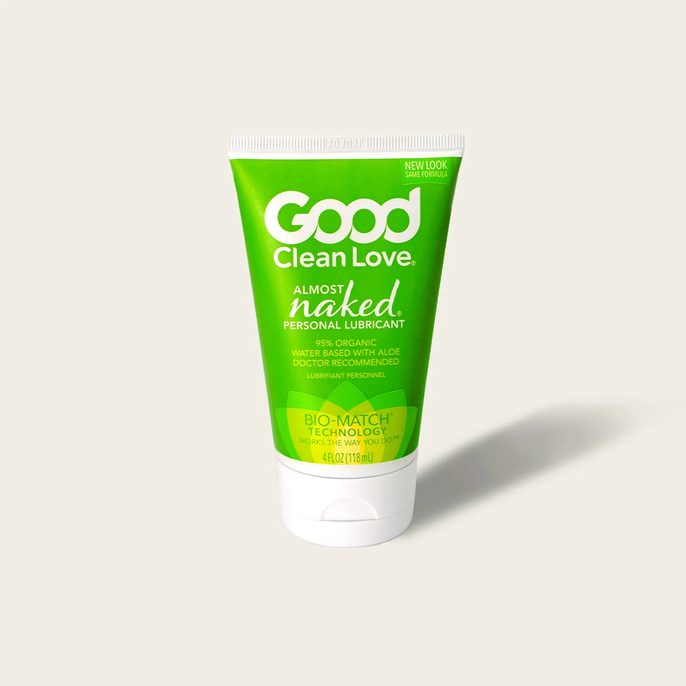 Good Clean Love Almost Naked® Water-Based Personal Lubricant with Organic Aloe Vera 4 oz.、mySite、bottomscart