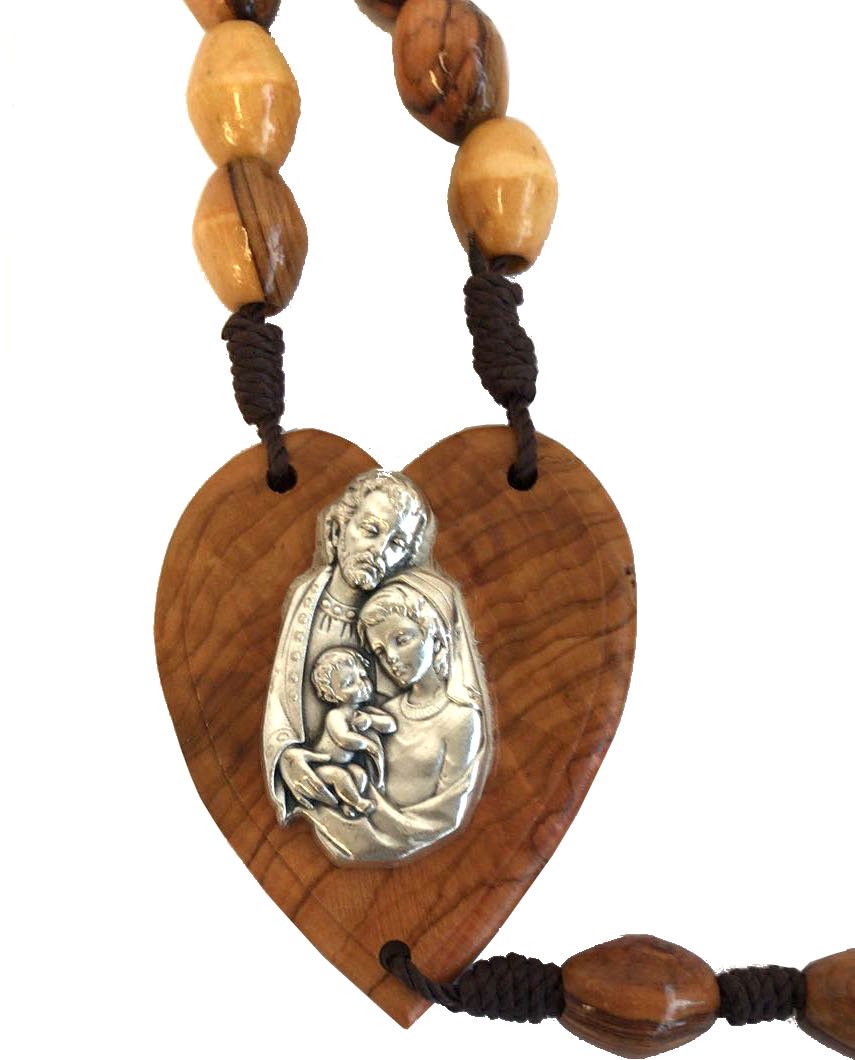 Holy Land Market Olive Wood Wall Rosary ( 39 Inches Long )、mySite、topwebapps