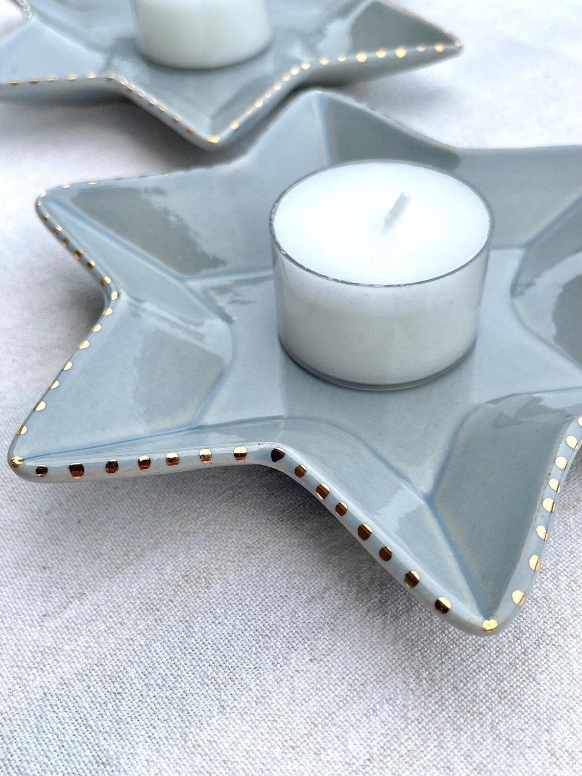 Star of David Tea Light Candle Holders by Nina Keramik、mySite、topwebapps