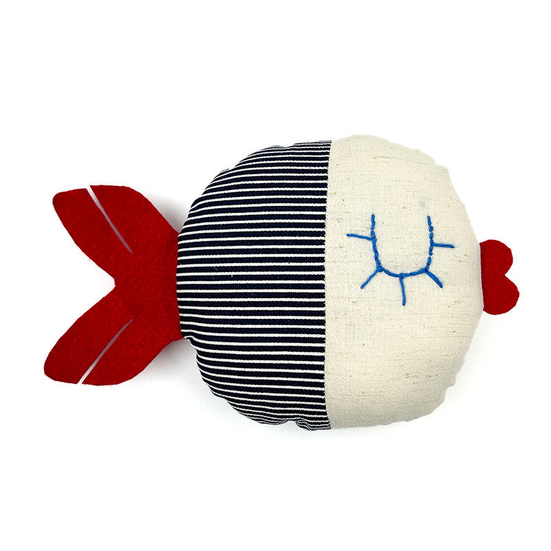 Canvas Bobber Fish Toy For Dogs | Multicolour、mySite、camillekostekn
