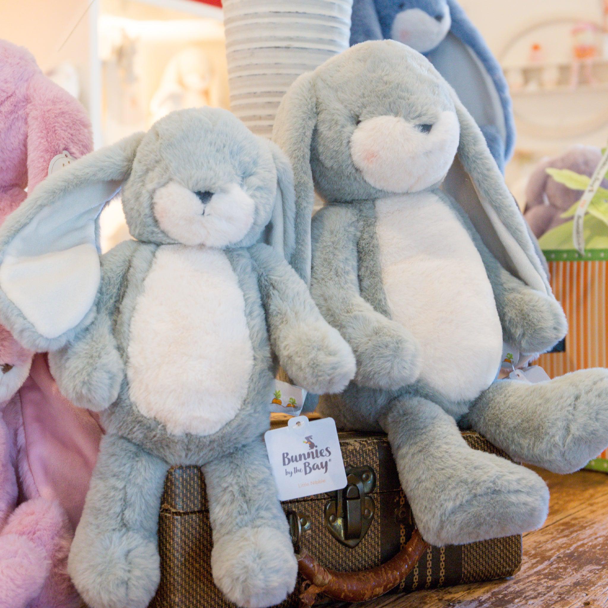 RETIRED - Little Floppy Nibble 12 Bunny - Spa Blue、mySite、g9winljtr